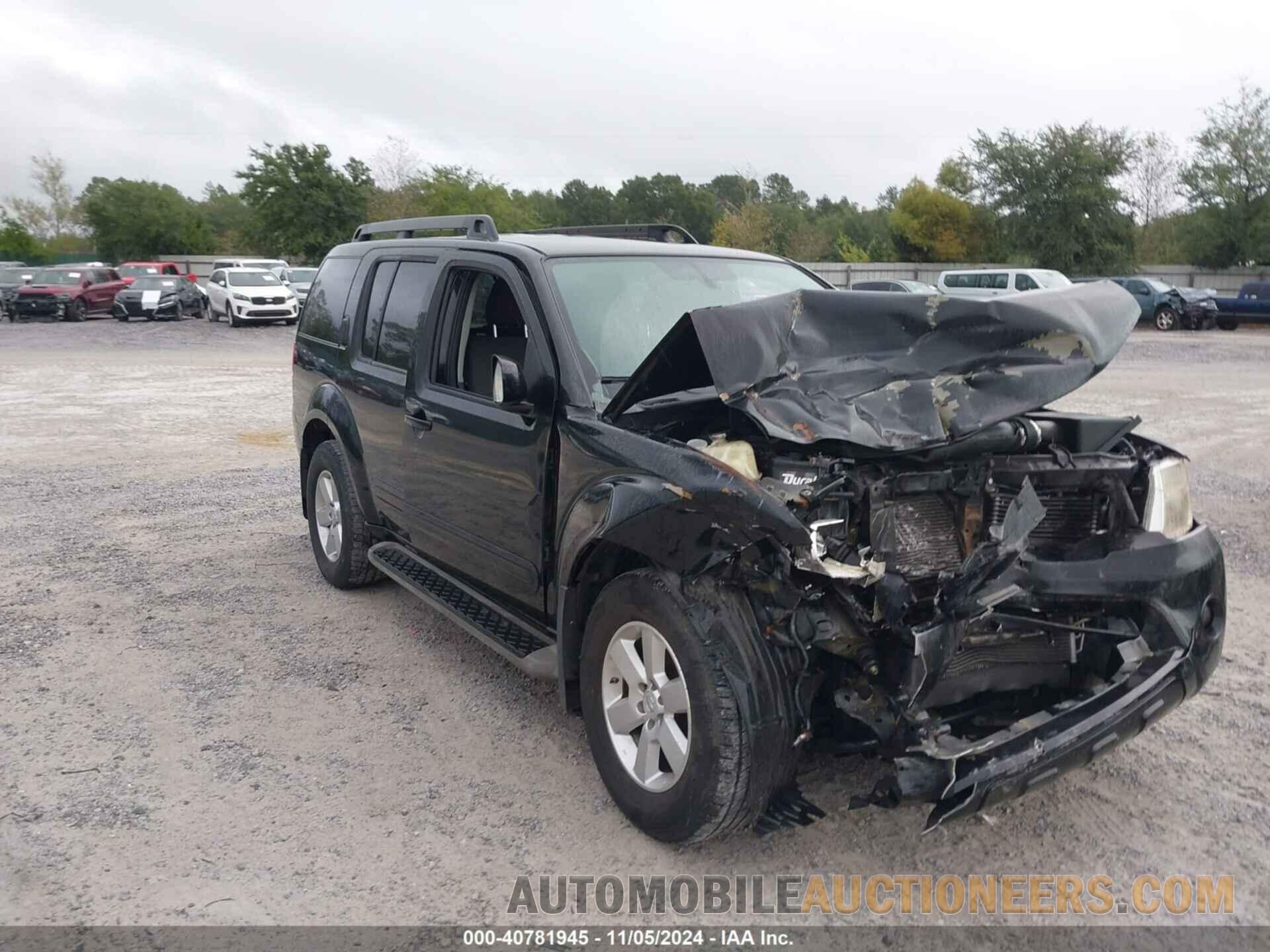 5N1AR1NN5CC611905 NISSAN PATHFINDER 2012