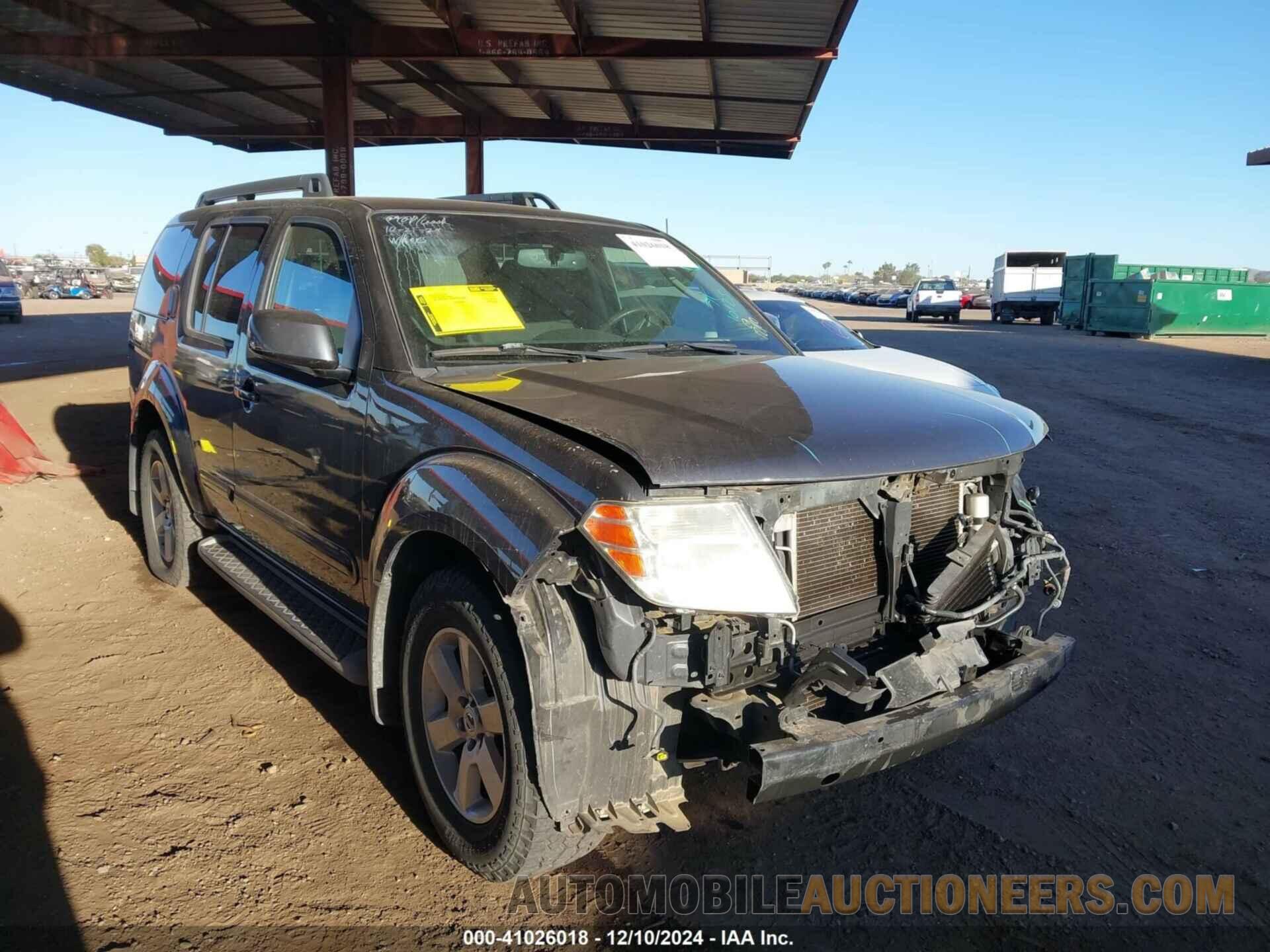 5N1AR1NN7BC630485 NISSAN PATHFINDER 2011