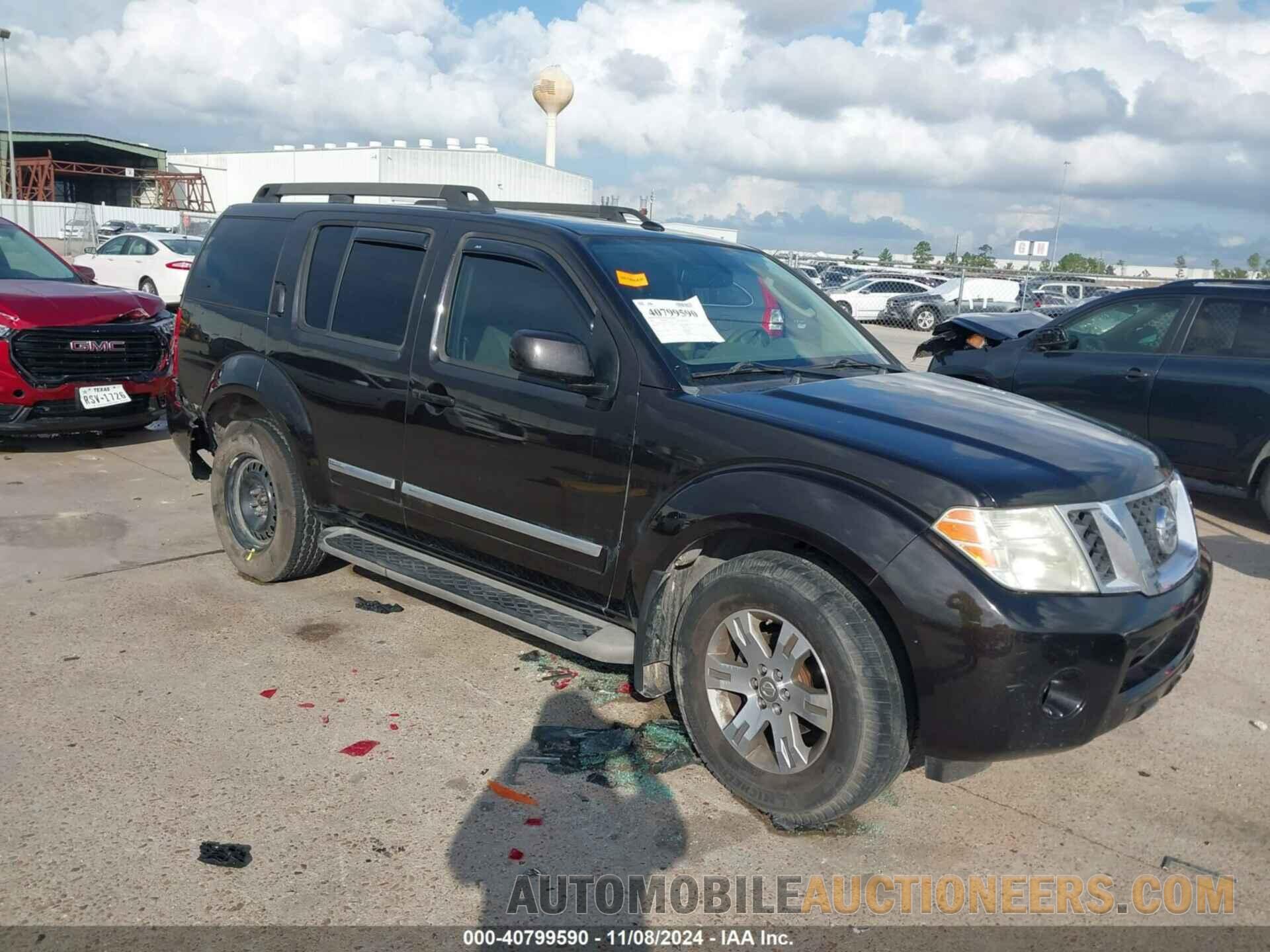 5N1AR1NN9BC613266 NISSAN PATHFINDER 2011