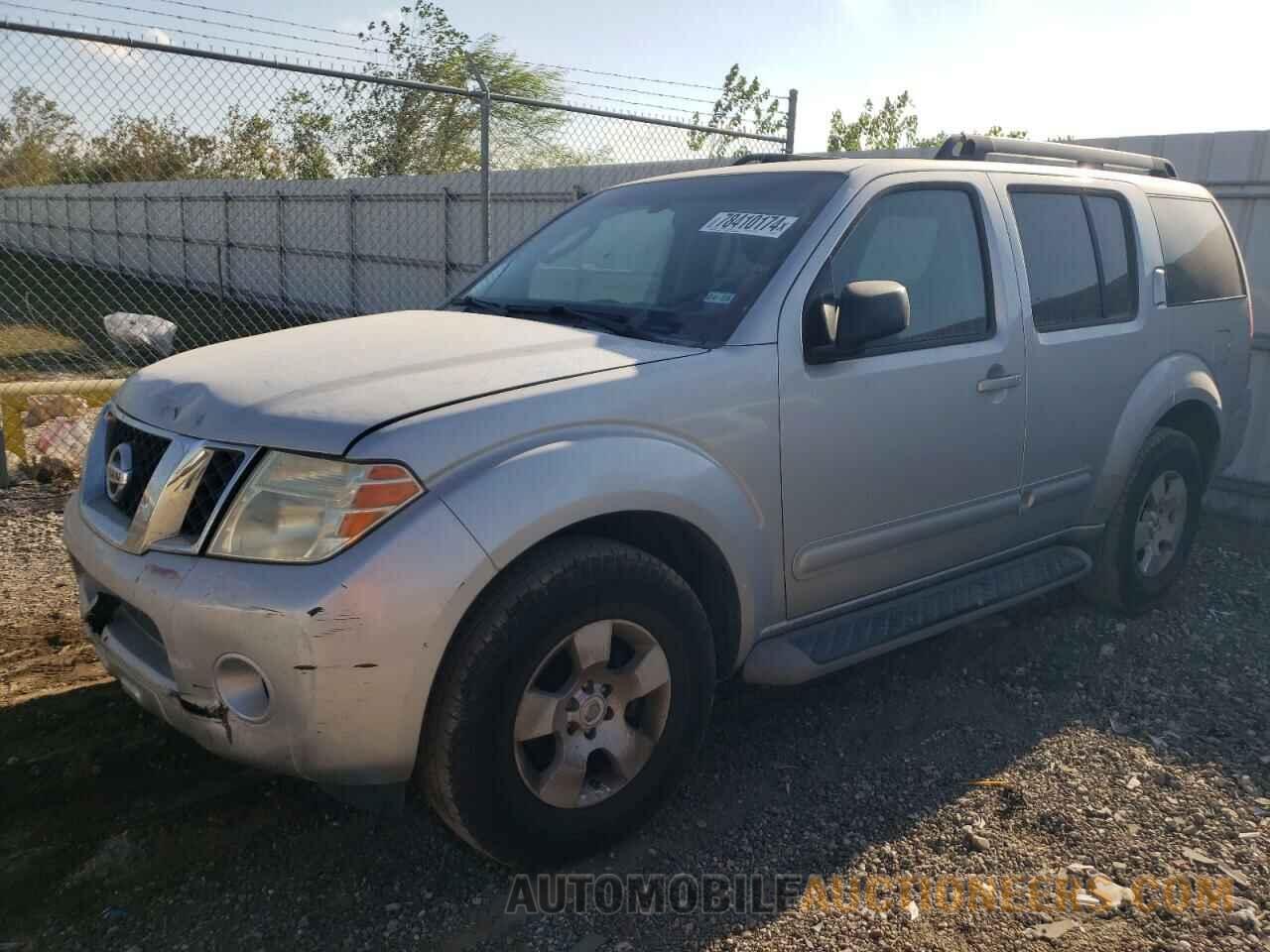 5N1AR1NN9BC618676 NISSAN PATHFINDER 2011