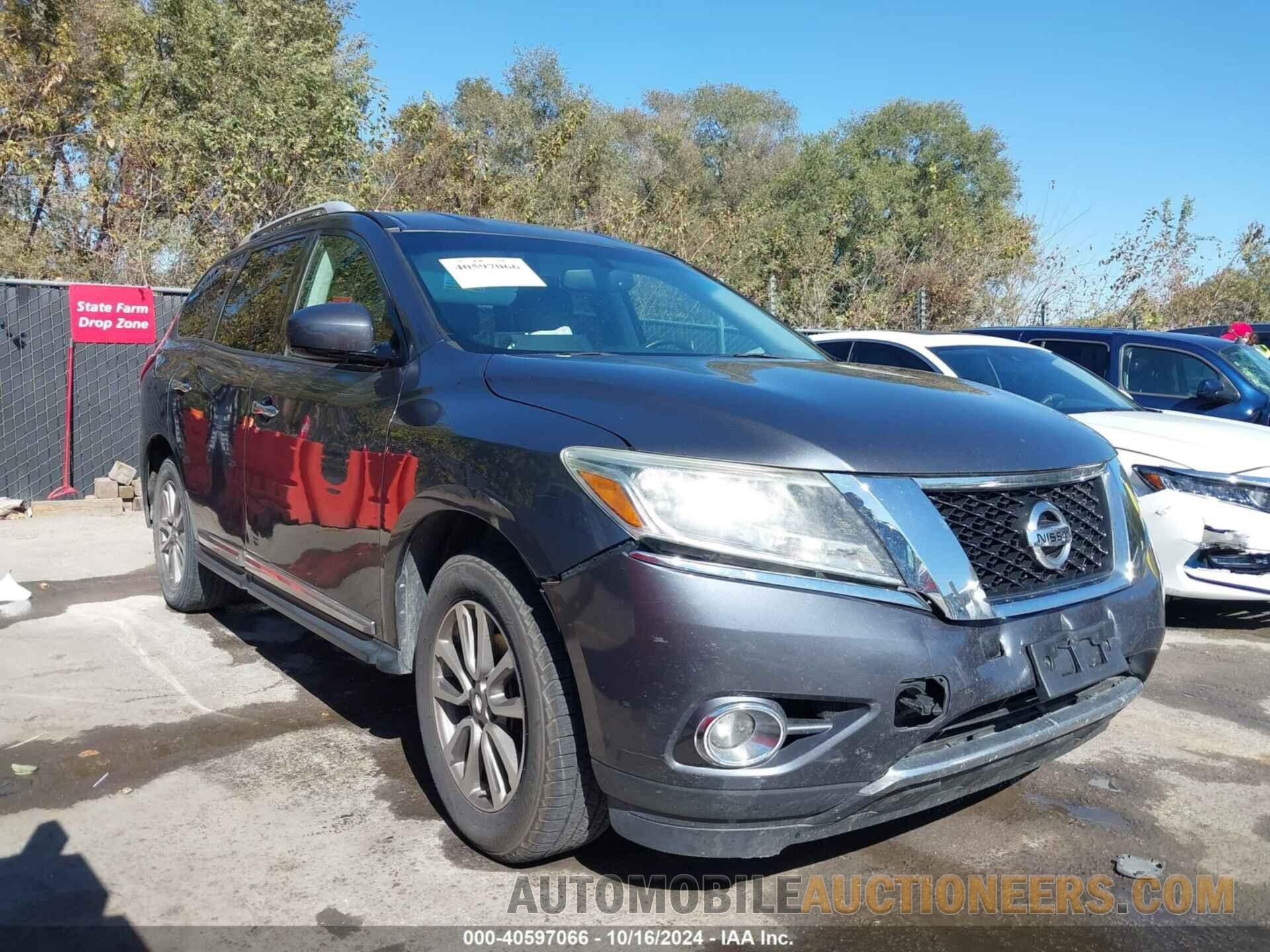 5N1AR2MM3EC662756 NISSAN PATHFINDER 2014