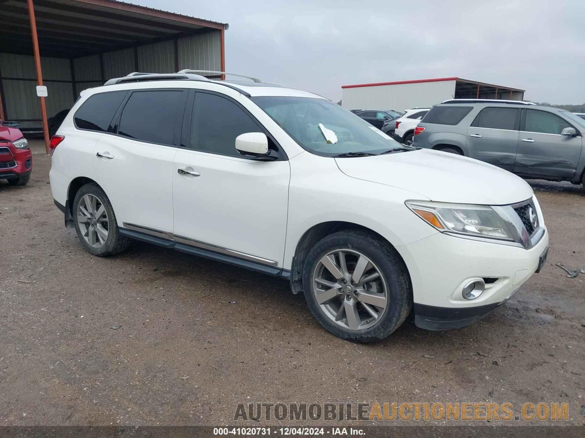 5N1AR2MM4EC619527 NISSAN PATHFINDER 2014