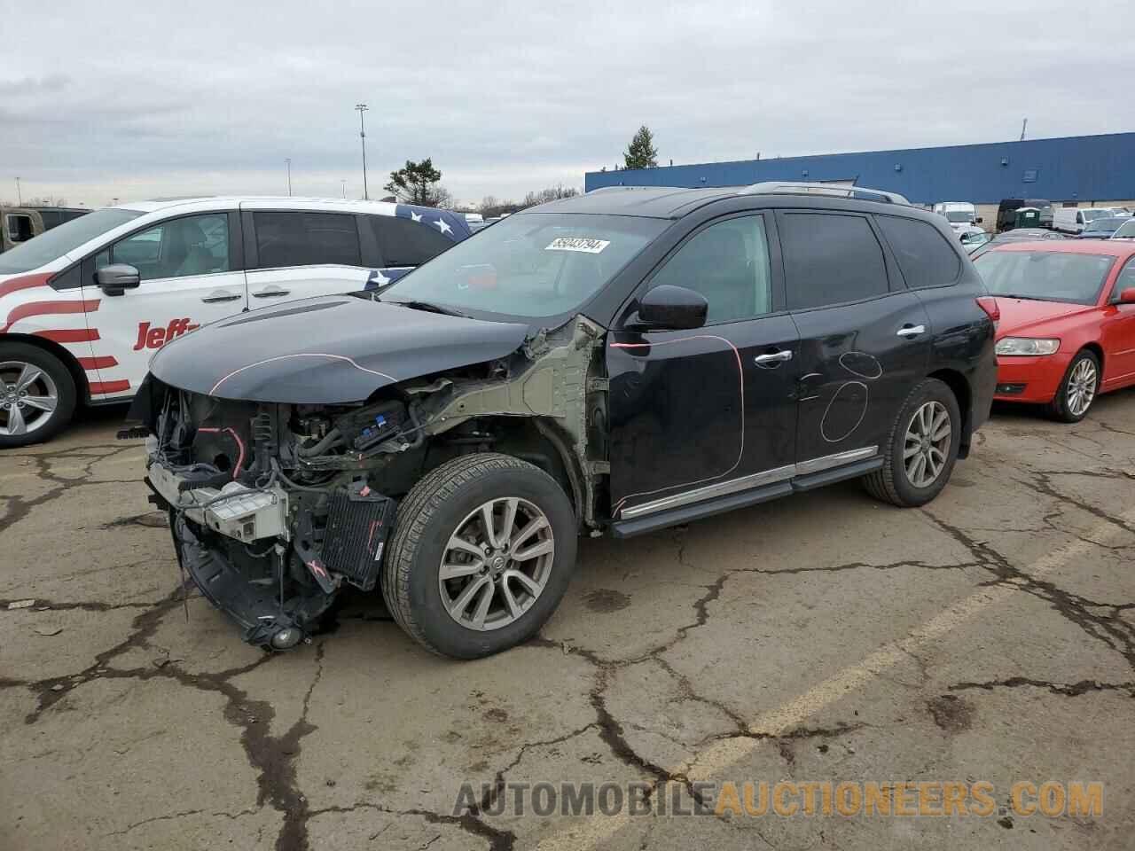 5N1AR2MM4EC718400 NISSAN PATHFINDER 2014