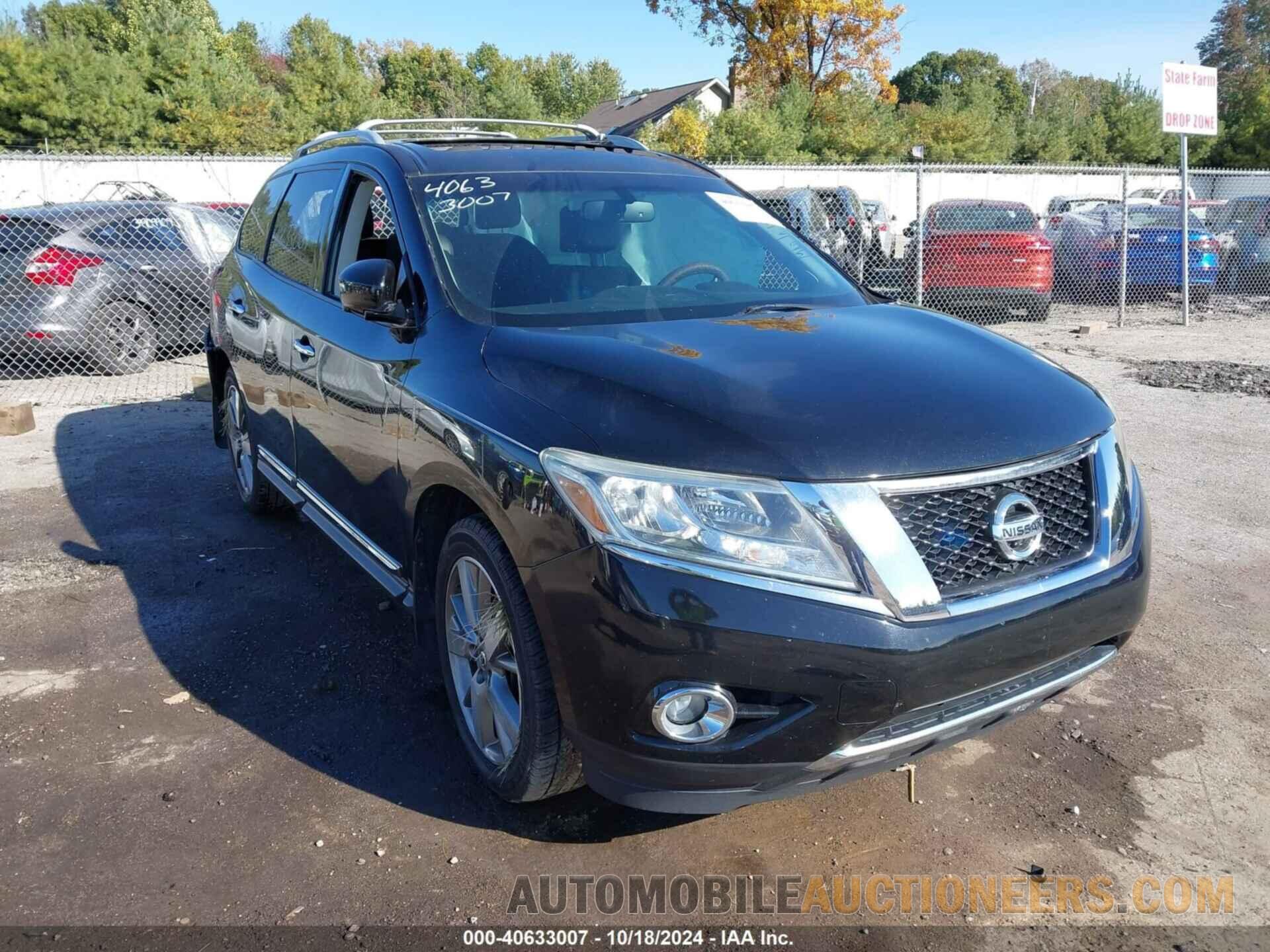 5N1AR2MM6DC662023 NISSAN PATHFINDER 2013