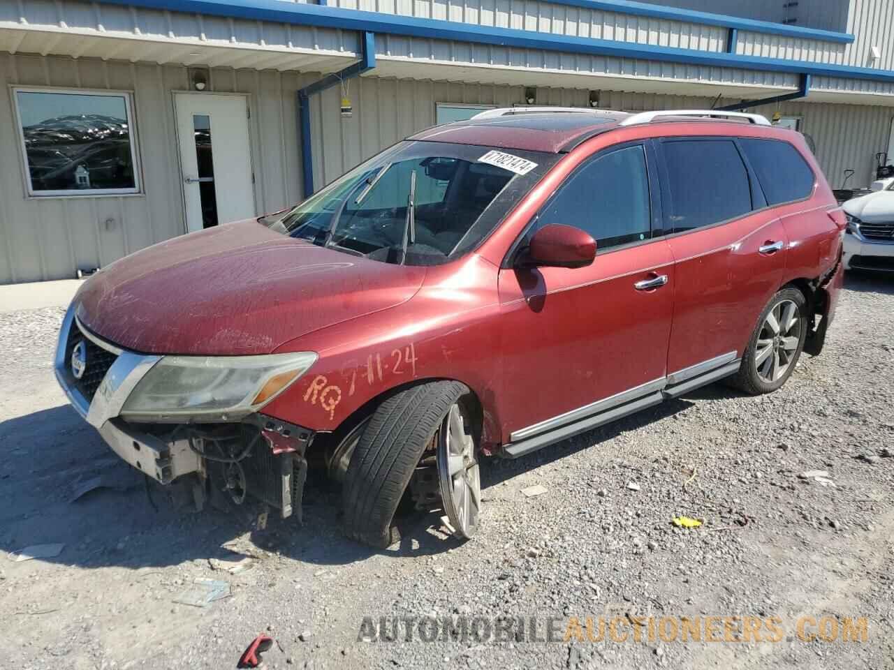 5N1AR2MM7EC692360 NISSAN PATHFINDER 2014