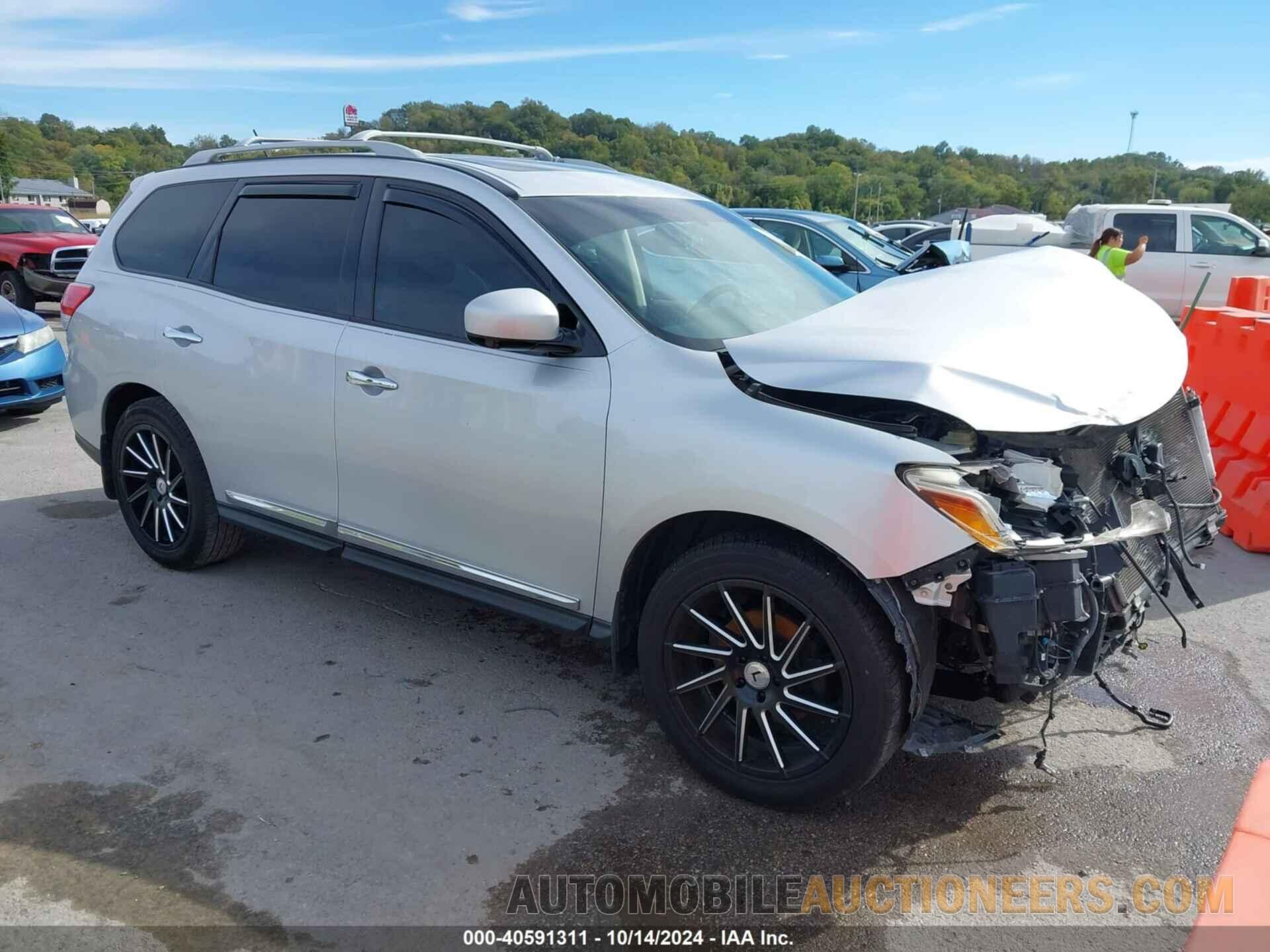 5N1AR2MM8DC676683 NISSAN PATHFINDER 2013