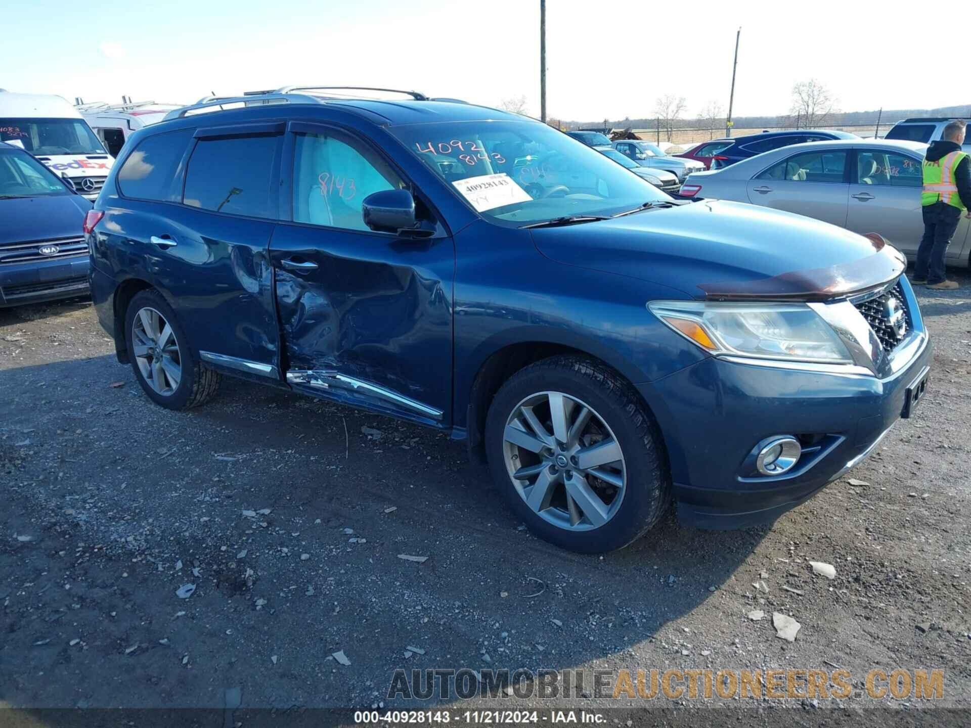 5N1AR2MMXDC678760 NISSAN PATHFINDER 2013