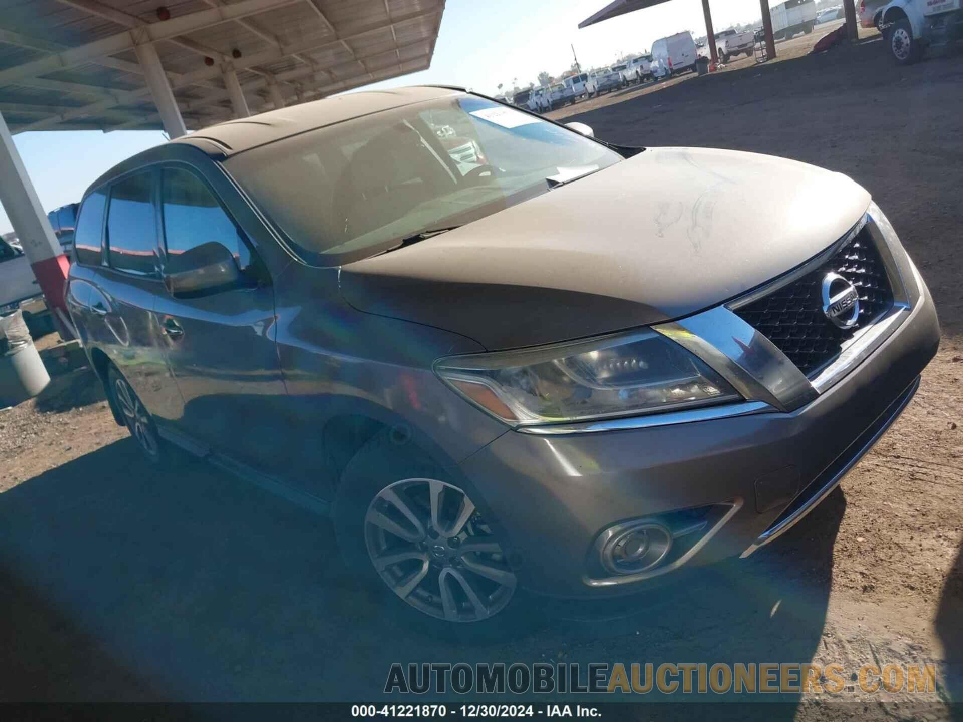 5N1AR2MMXEC646215 NISSAN PATHFINDER 2014