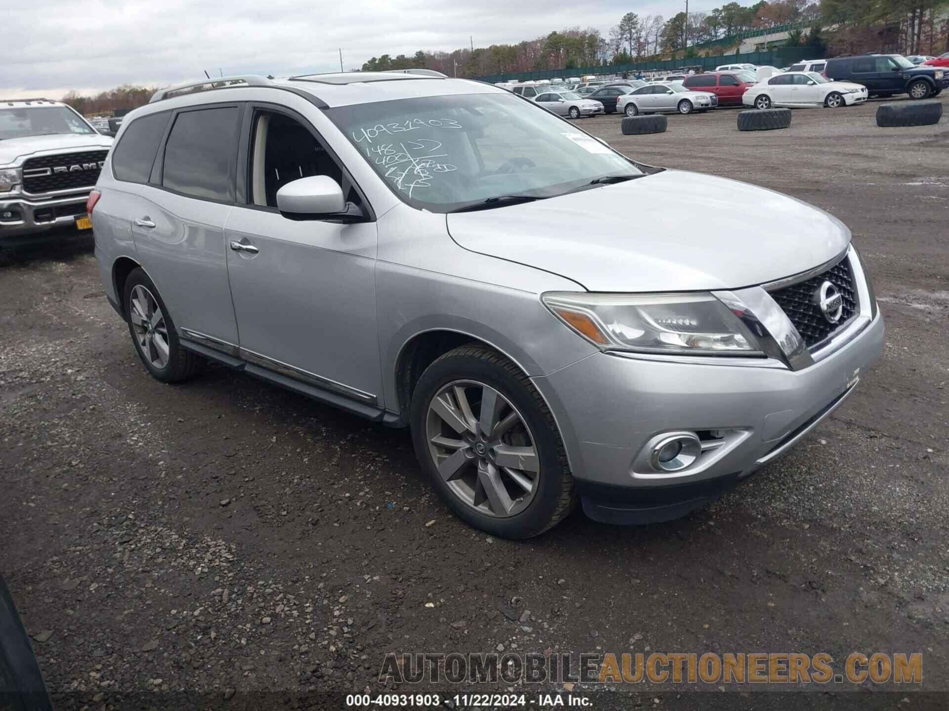 5N1AR2MN0DC654069 NISSAN PATHFINDER 2013