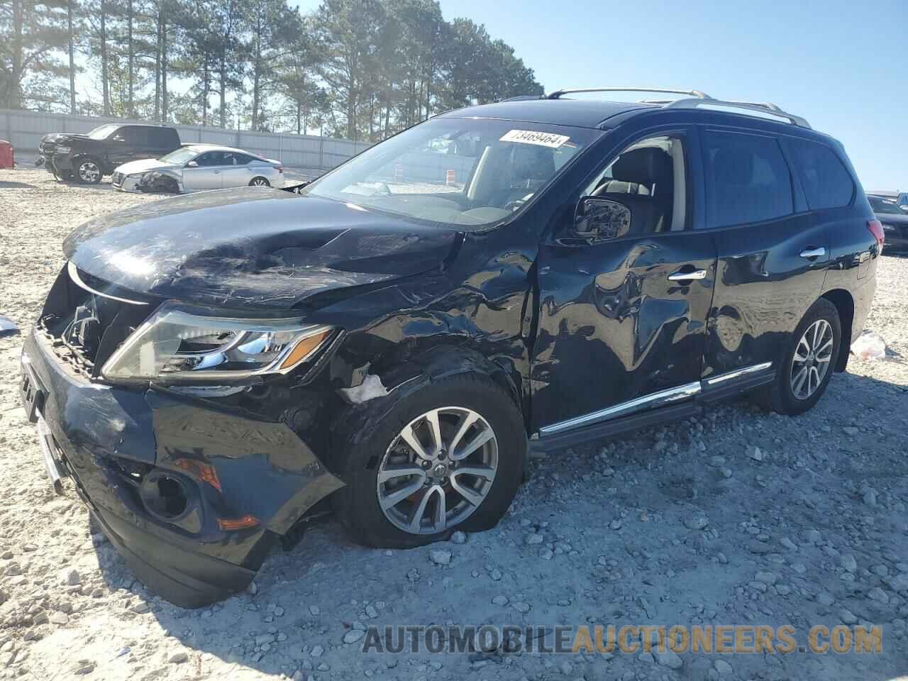 5N1AR2MN0DC683264 NISSAN PATHFINDER 2013