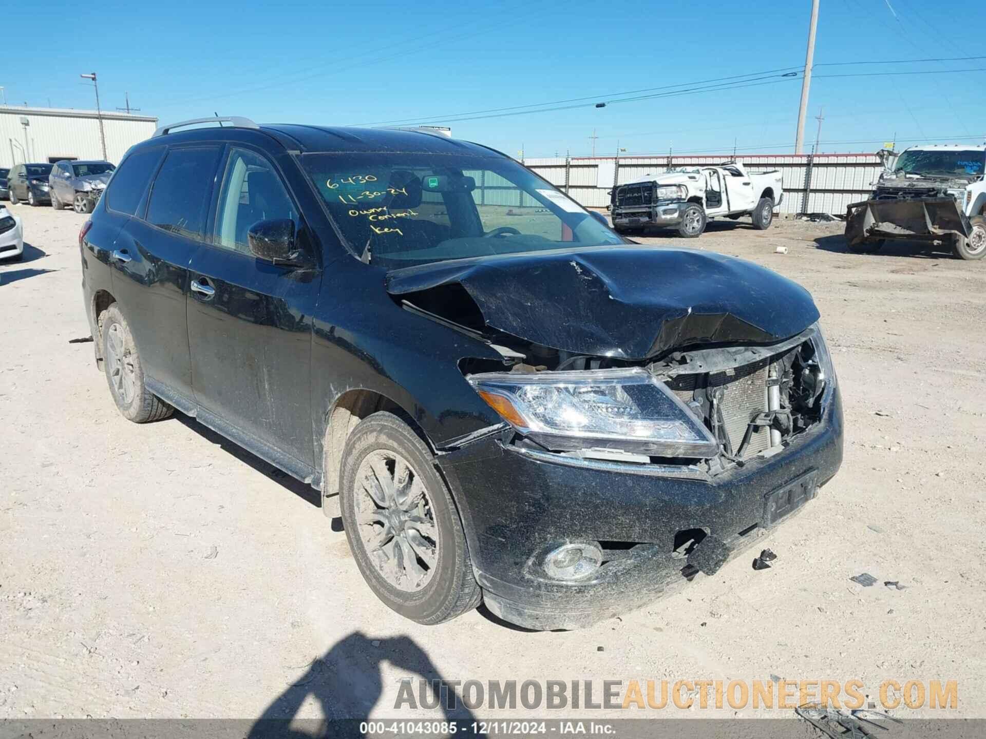 5N1AR2MN0FC646430 NISSAN PATHFINDER 2015