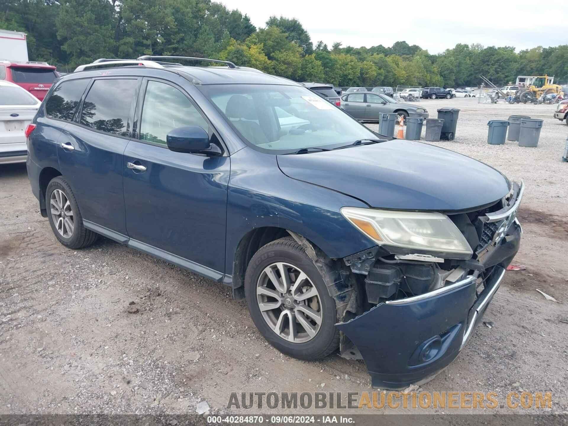 5N1AR2MN1DC643288 NISSAN PATHFINDER 2013