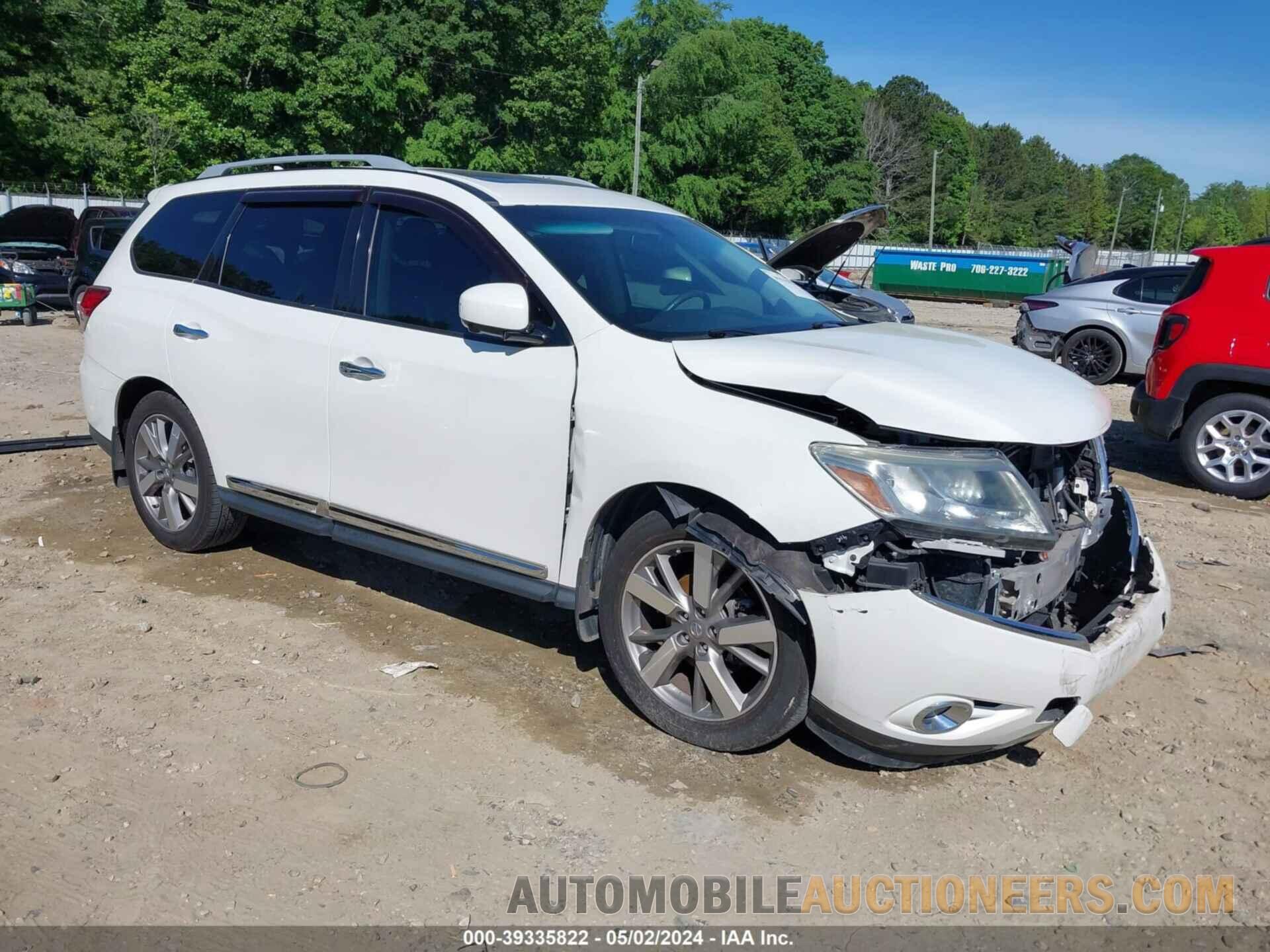 5N1AR2MN1FC653452 NISSAN PATHFINDER 2015