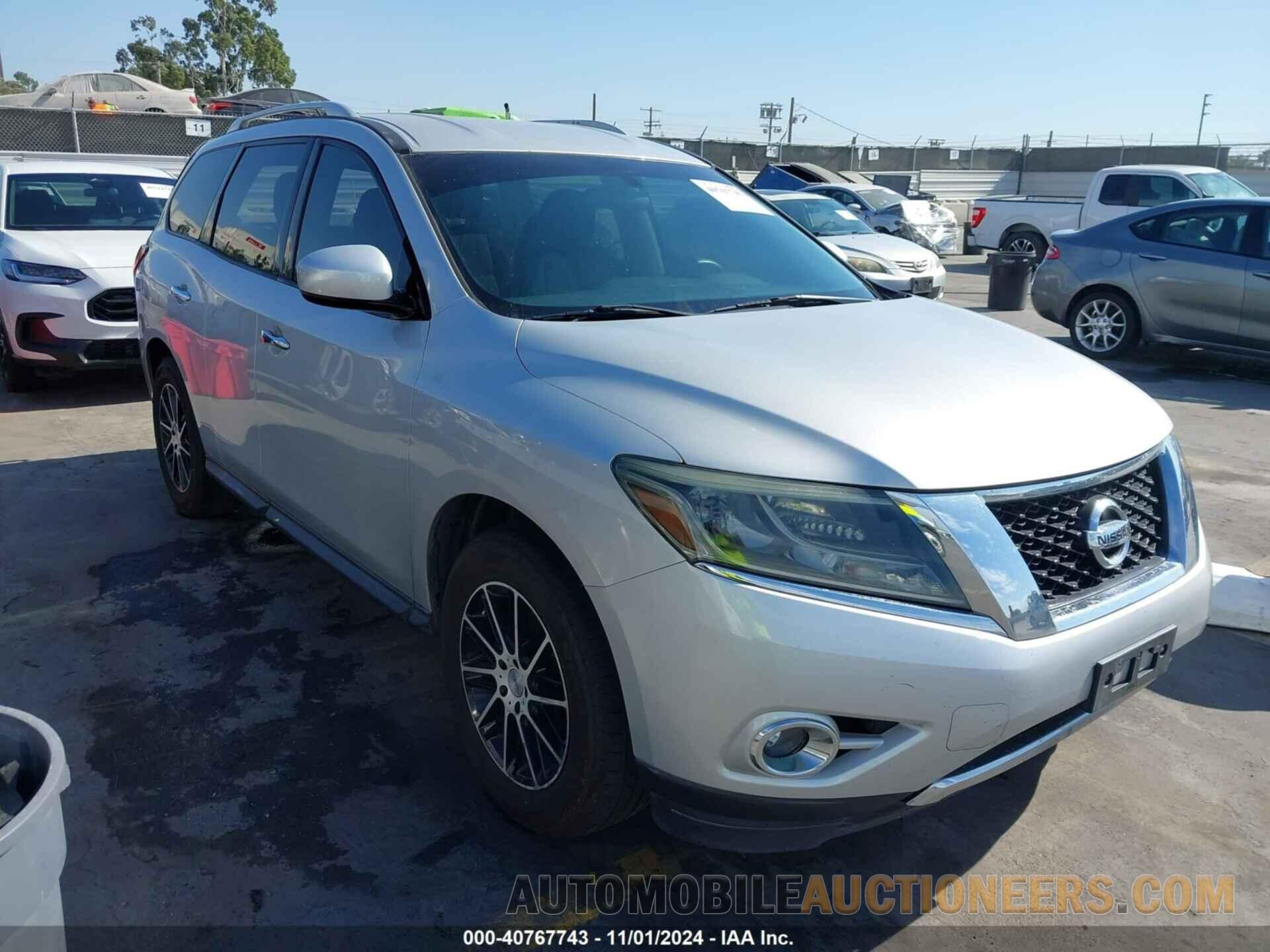 5N1AR2MN1FC697824 NISSAN PATHFINDER 2015