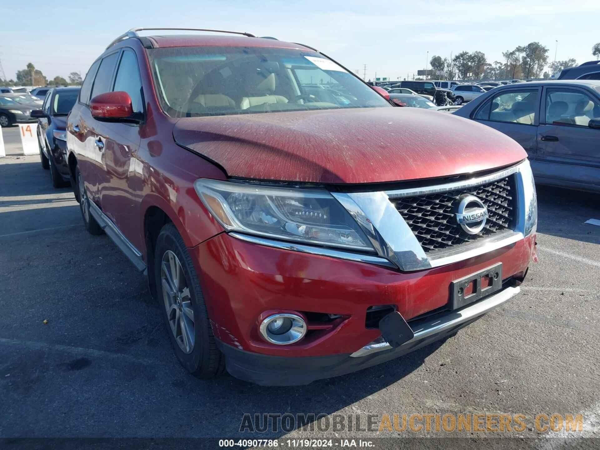 5N1AR2MN3EC682174 NISSAN PATHFINDER 2014