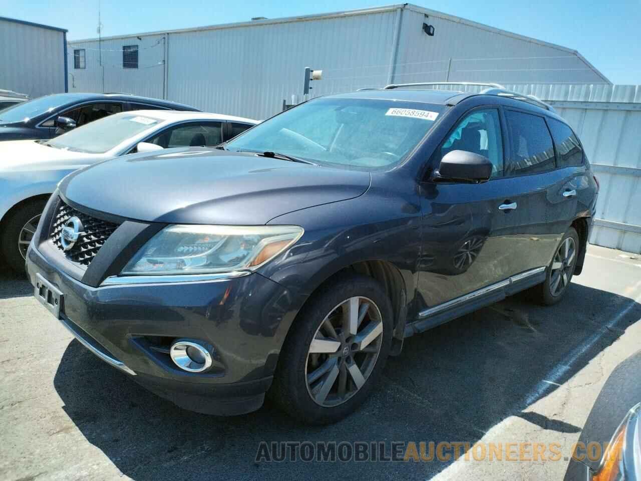 5N1AR2MN3EC727209 NISSAN PATHFINDER 2014