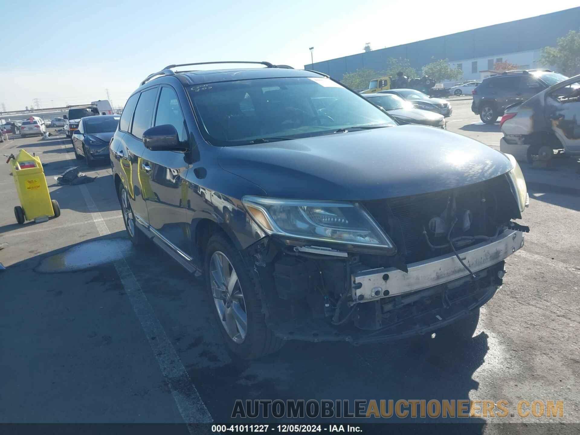 5N1AR2MN4DC619082 NISSAN PATHFINDER 2013