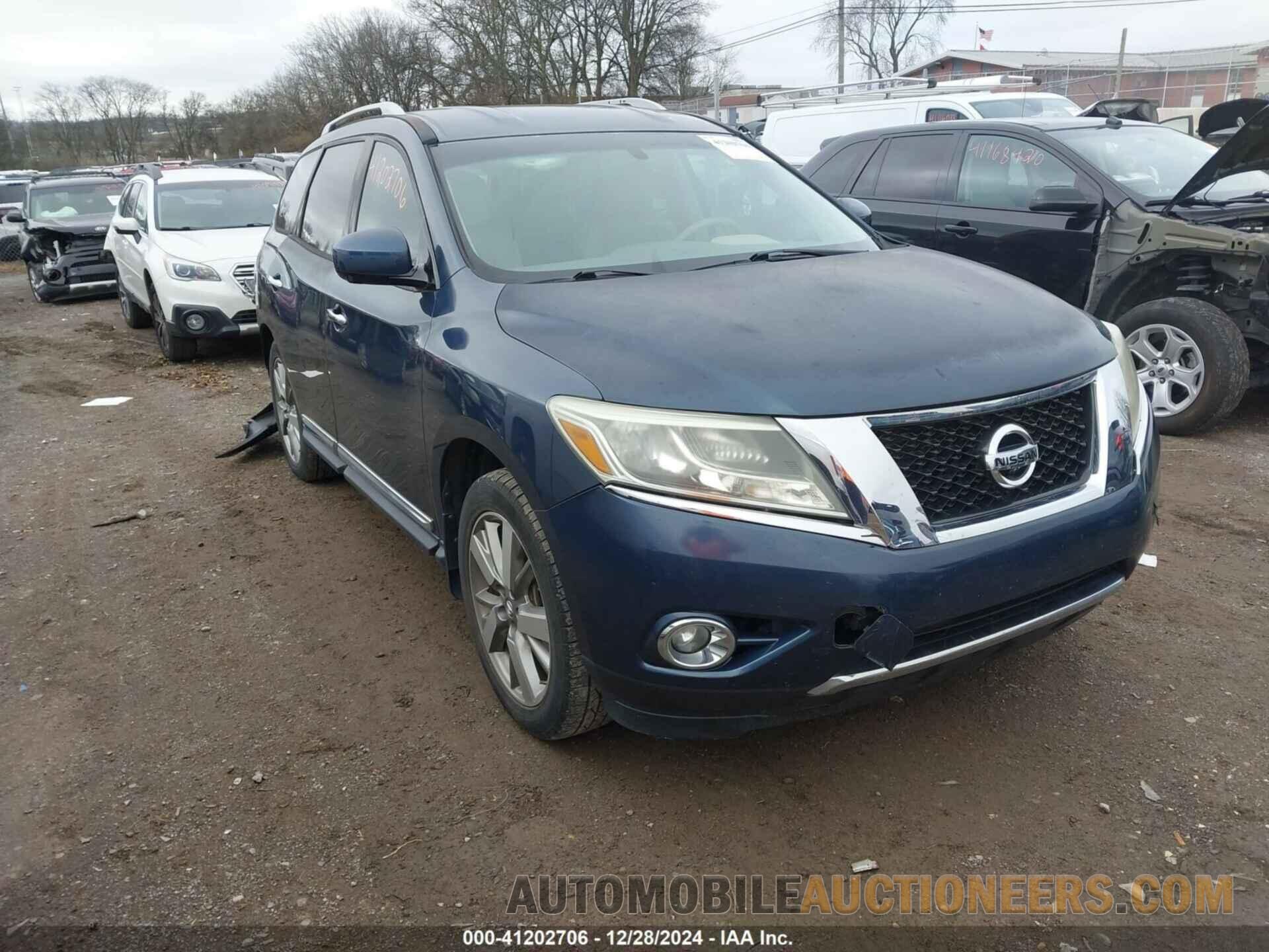 5N1AR2MN4DC662286 NISSAN PATHFINDER 2013