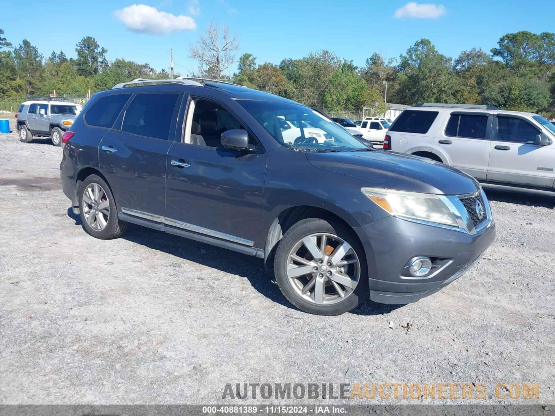 5N1AR2MN5EC600137 NISSAN PATHFINDER 2014