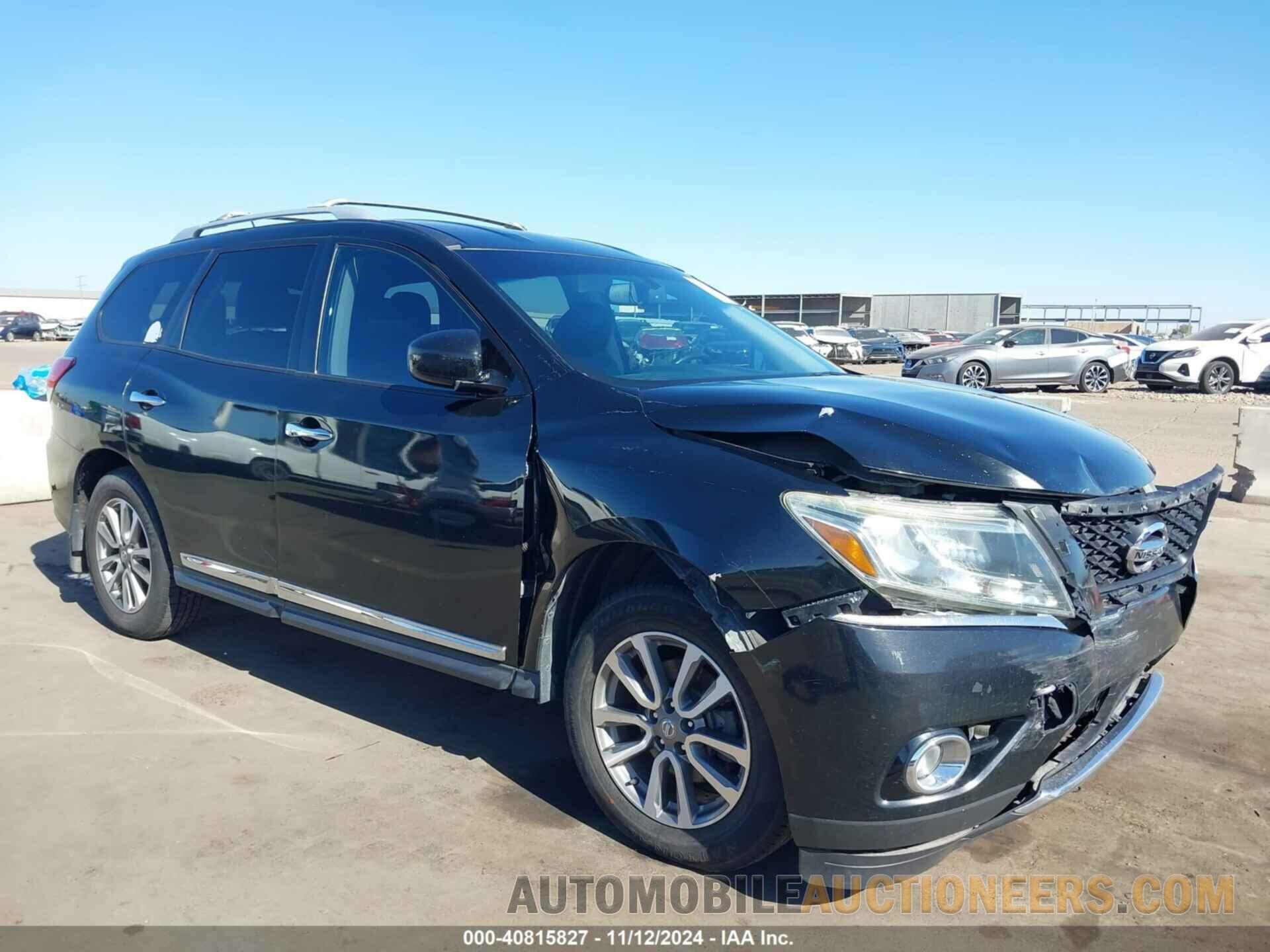 5N1AR2MN6DC621903 NISSAN PATHFINDER 2013