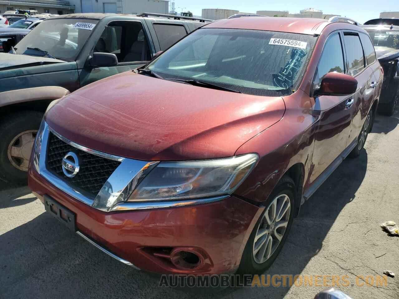 5N1AR2MN6DC684662 NISSAN PATHFINDER 2013