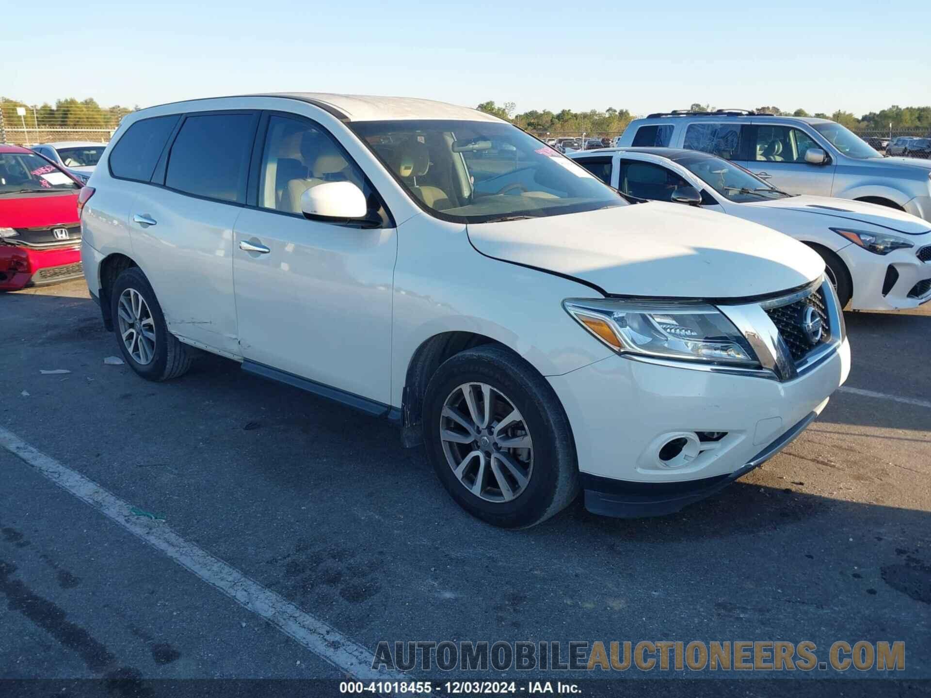 5N1AR2MN6FC628885 NISSAN PATHFINDER 2015