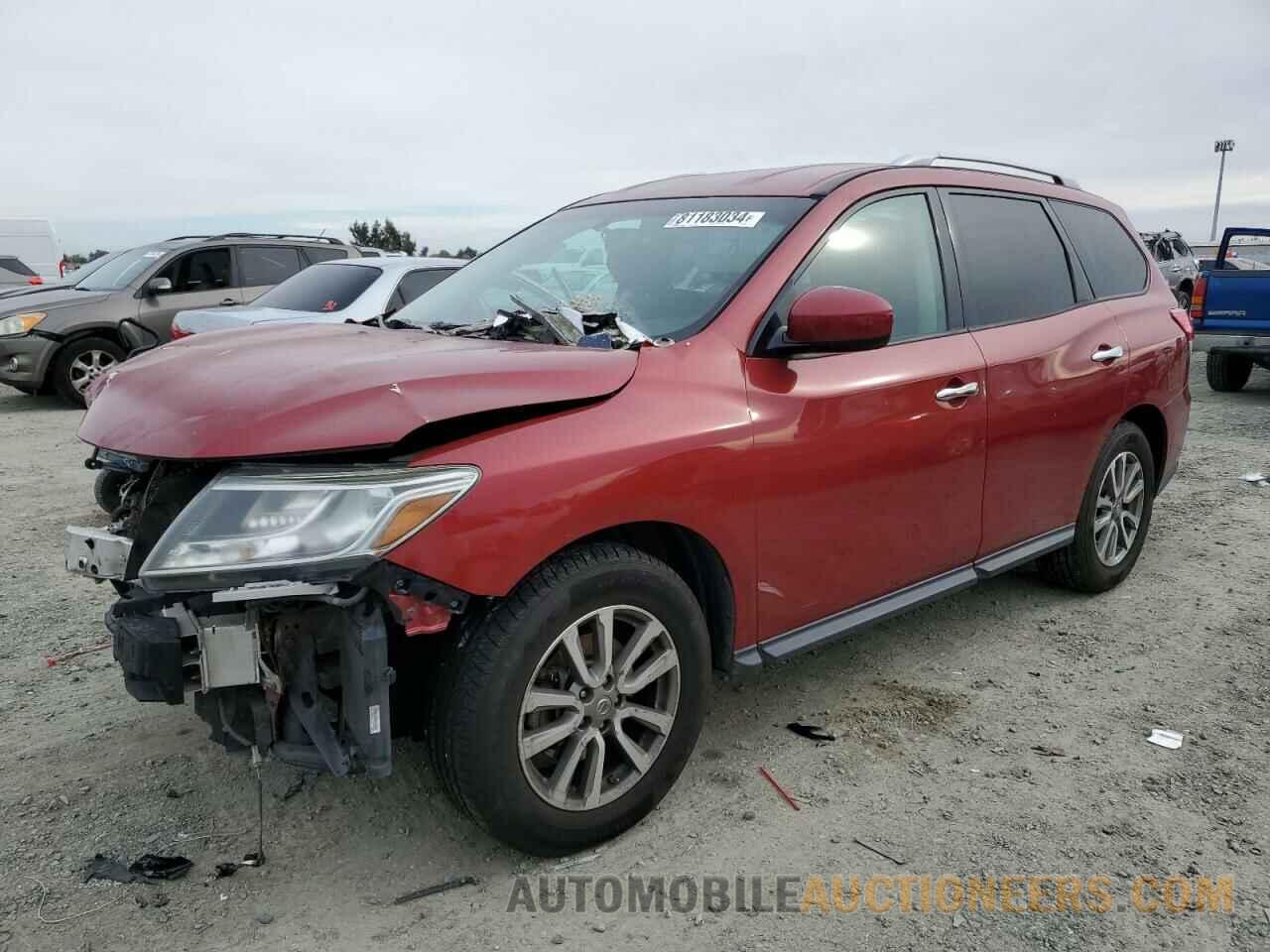 5N1AR2MN6FC666407 NISSAN PATHFINDER 2015