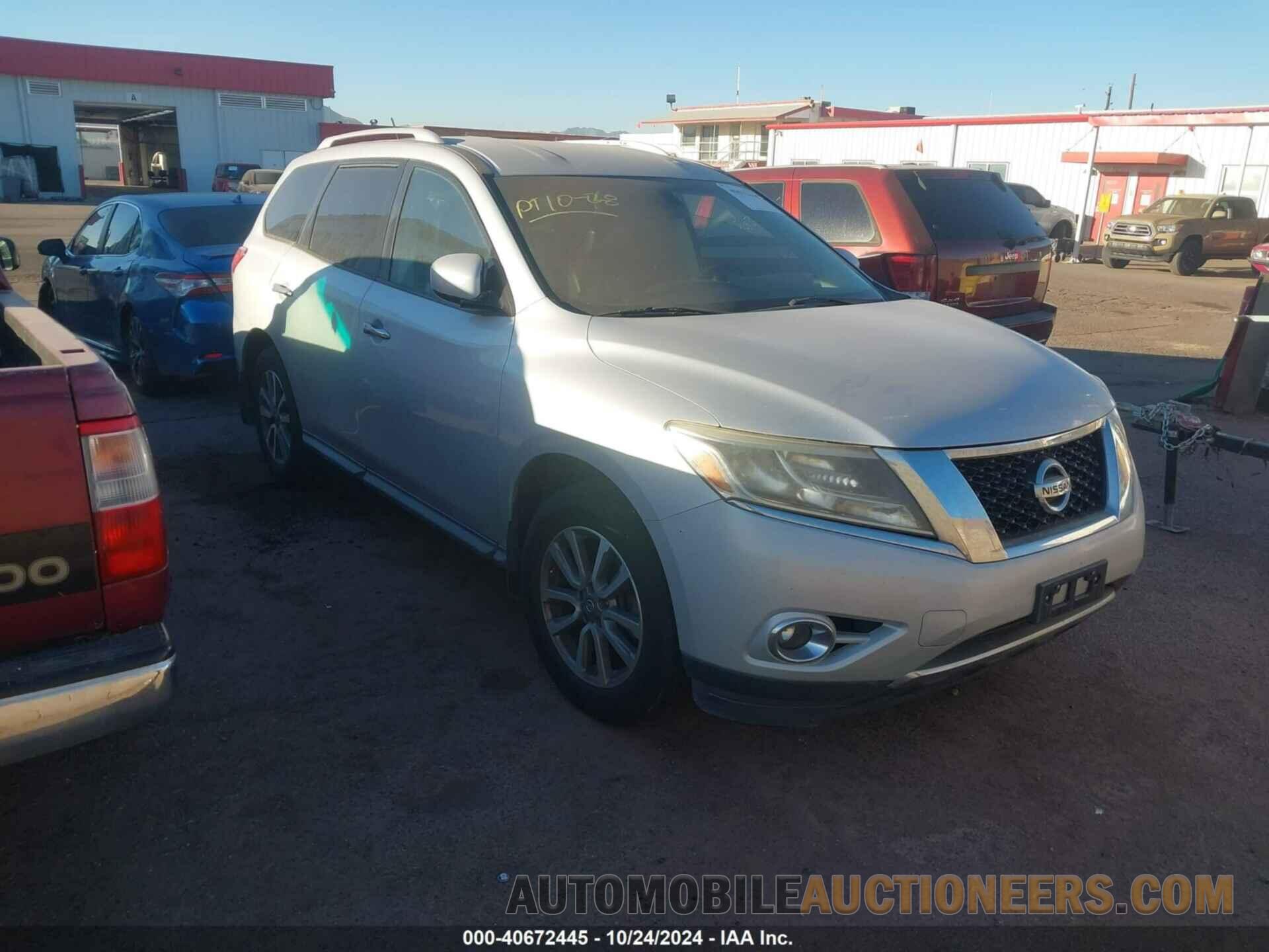 5N1AR2MN7DC629511 NISSAN PATHFINDER 2013