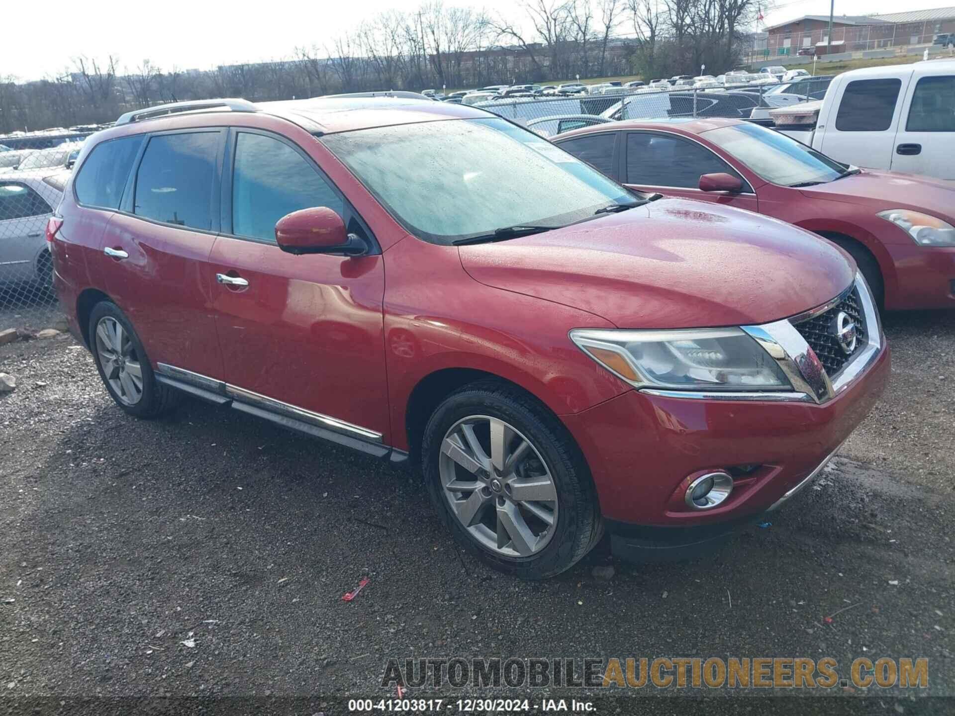 5N1AR2MN7EC608417 NISSAN PATHFINDER 2014