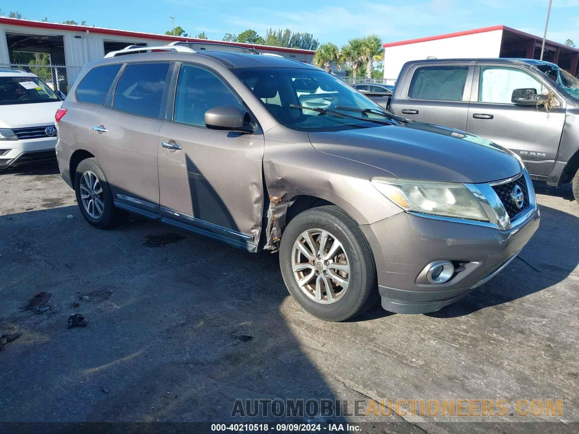 5N1AR2MN8DC615102 NISSAN PATHFINDER 2013