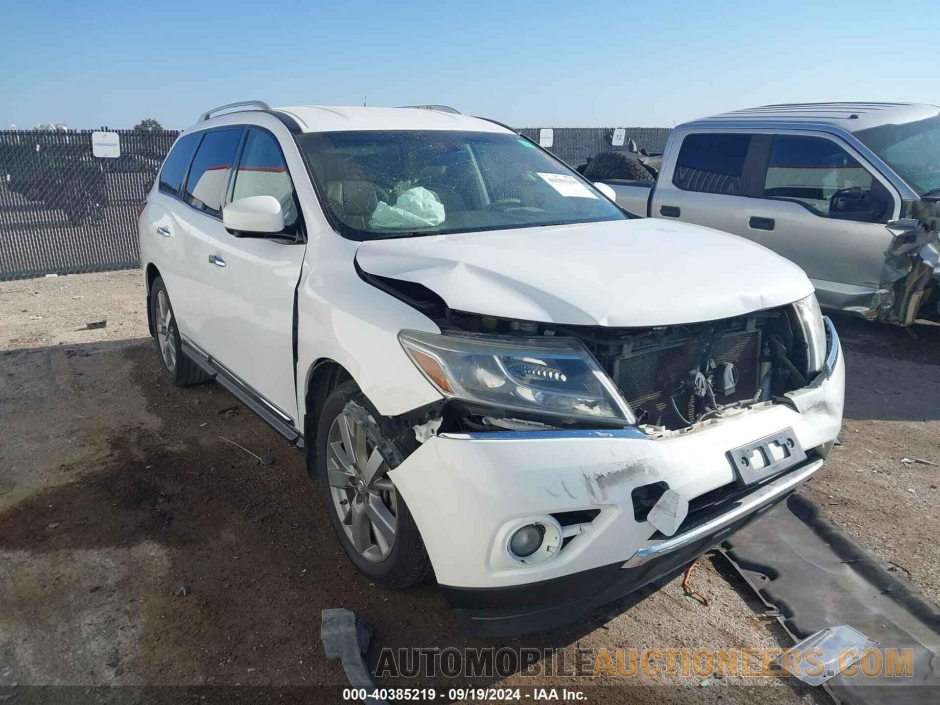 5N1AR2MN8DC644227 NISSAN PATHFINDER 2013