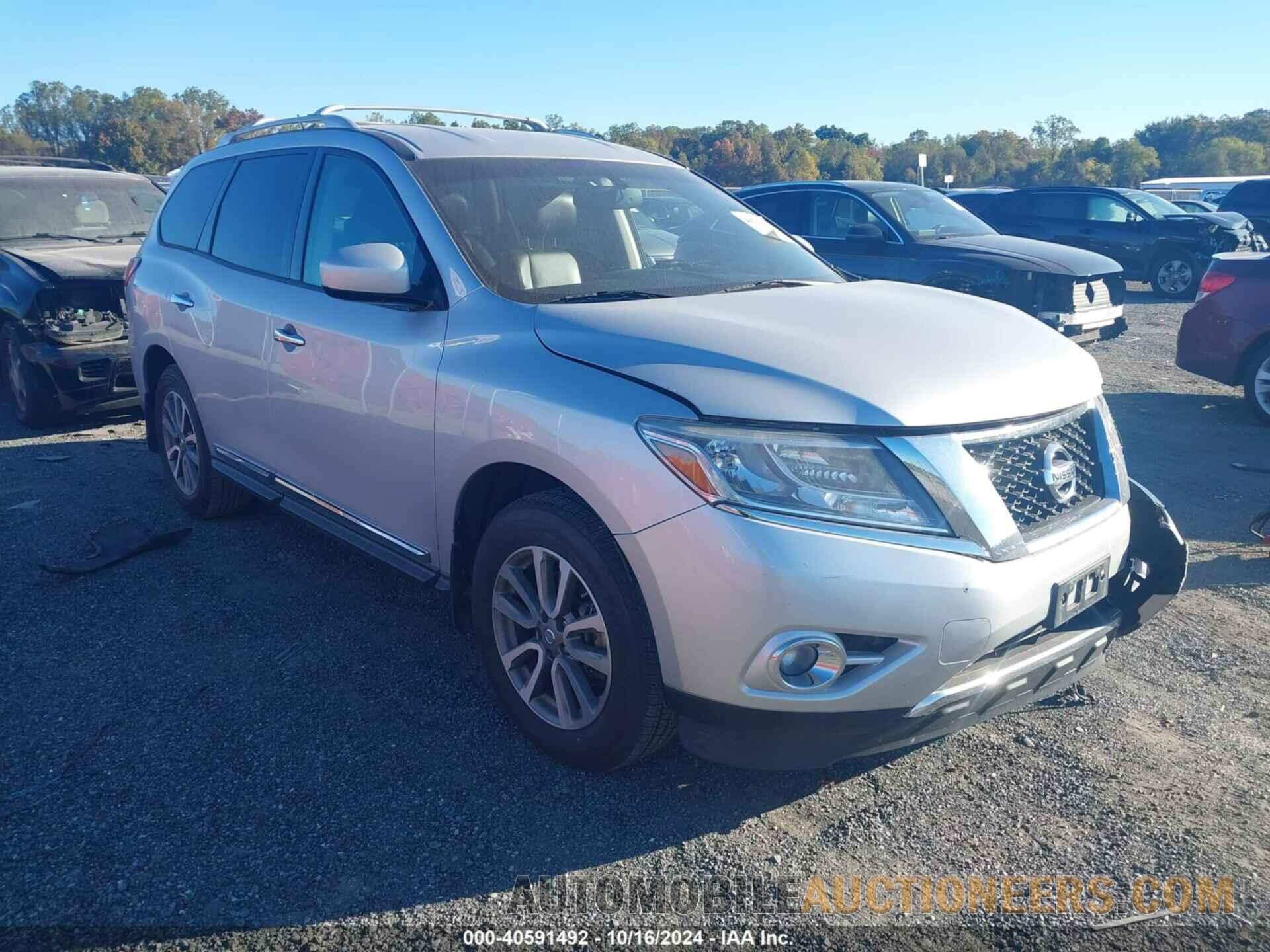 5N1AR2MN8DC674280 NISSAN PATHFINDER 2013