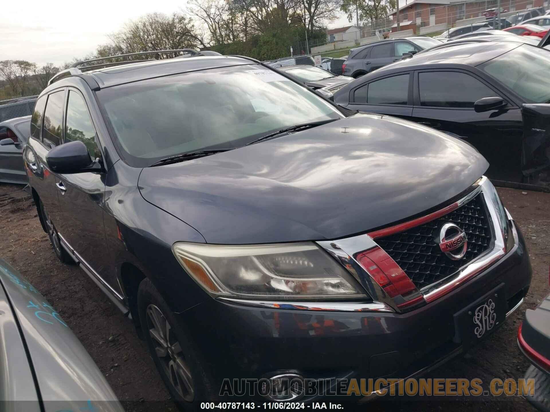 5N1AR2MN9DC667953 NISSAN PATHFINDER 2013