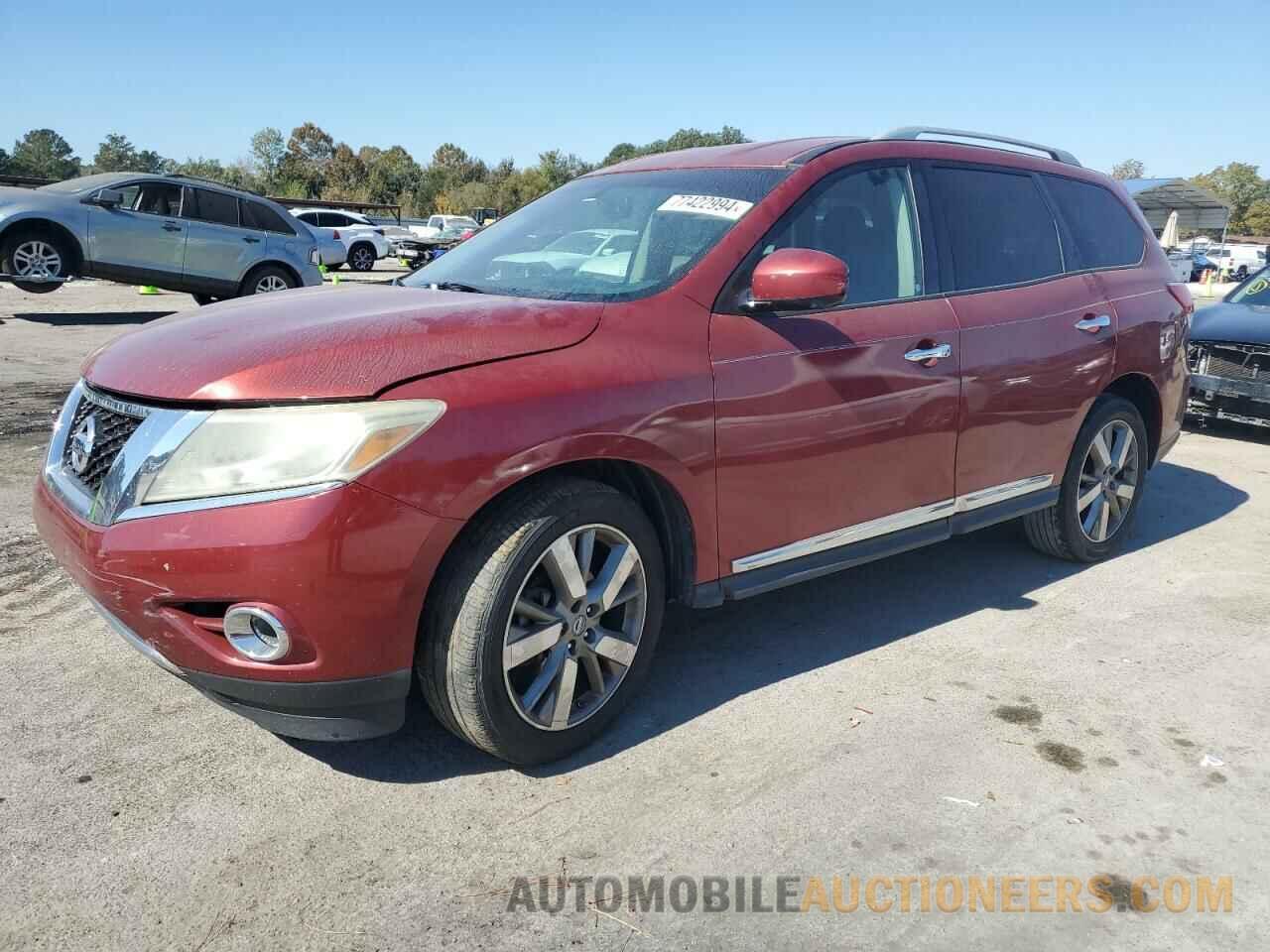 5N1AR2MNXDC652961 NISSAN PATHFINDER 2013