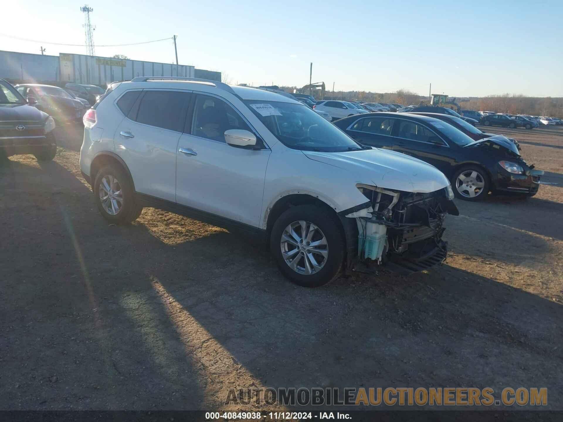 5N1AT2MK4EC789550 NISSAN ROGUE 2014