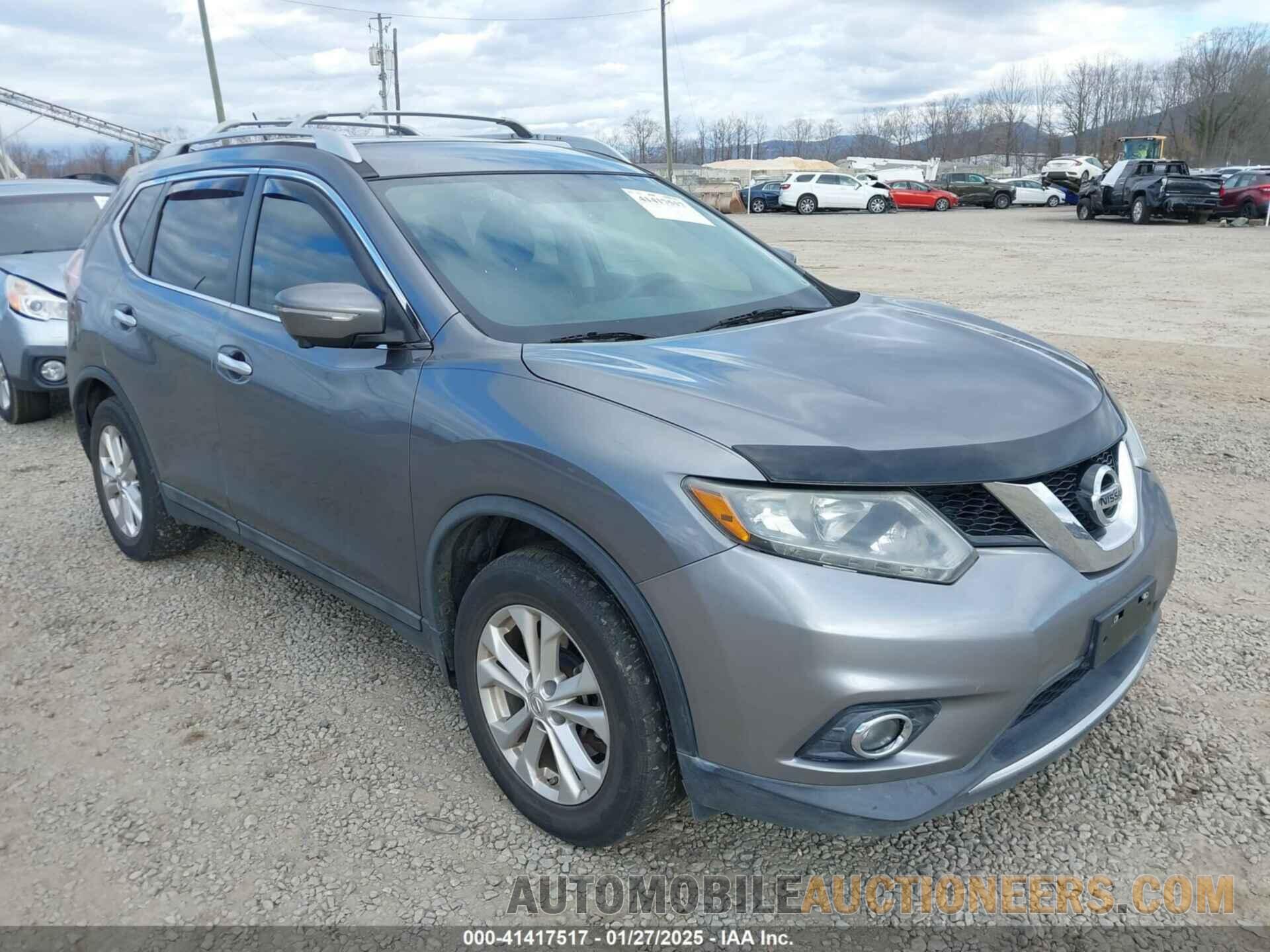 5N1AT2MK4FC845407 NISSAN ROGUE 2015