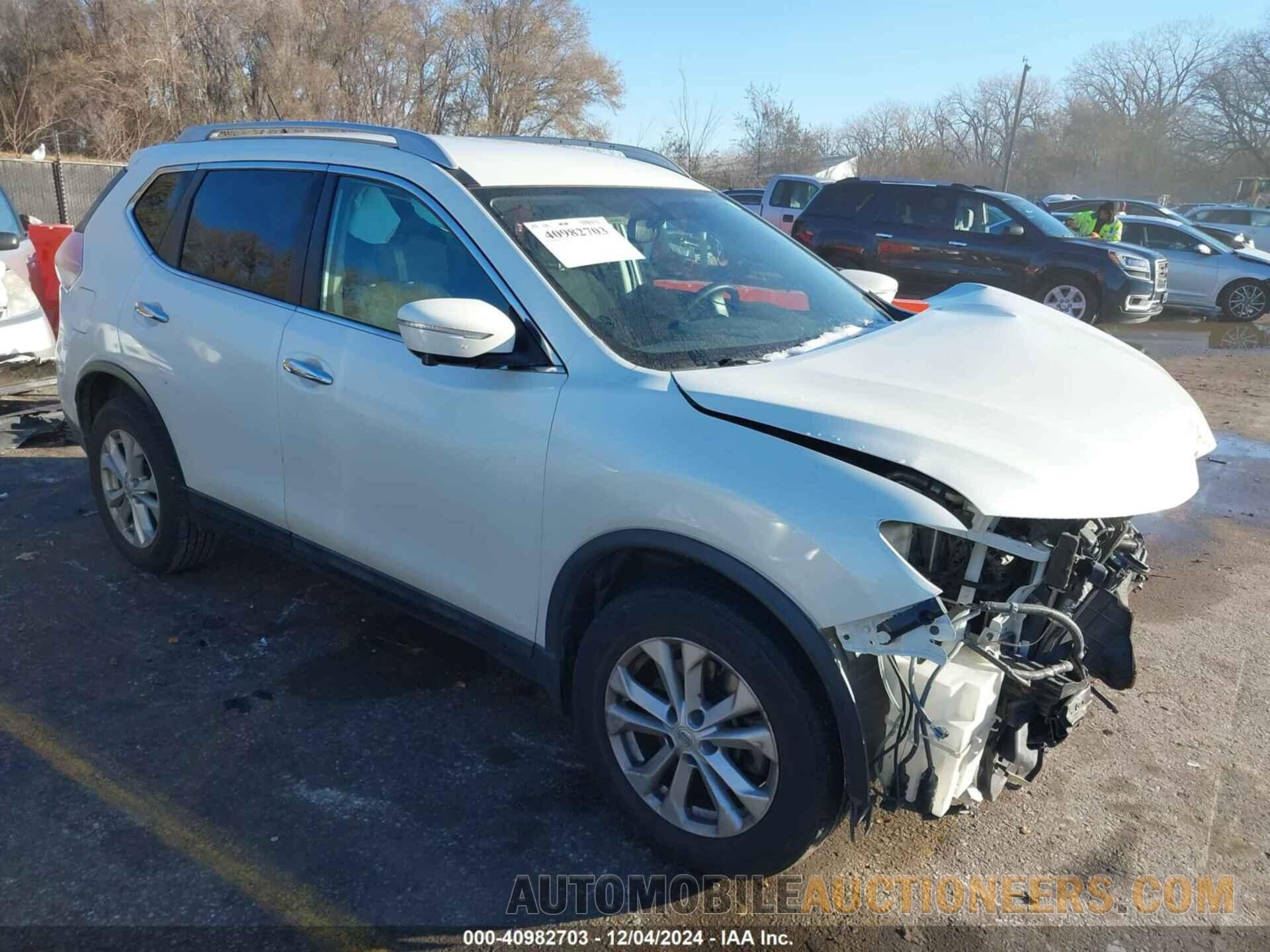 5N1AT2MK7FC852674 NISSAN ROGUE 2015