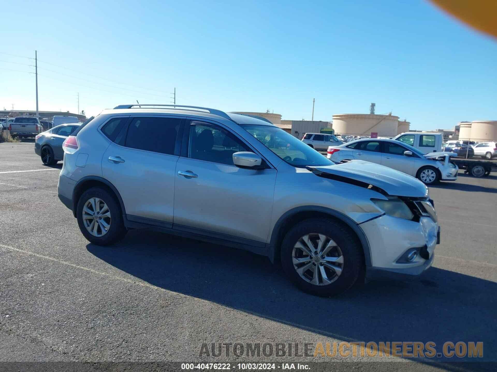 5N1AT2ML7EC834411 NISSAN ROGUE 2014