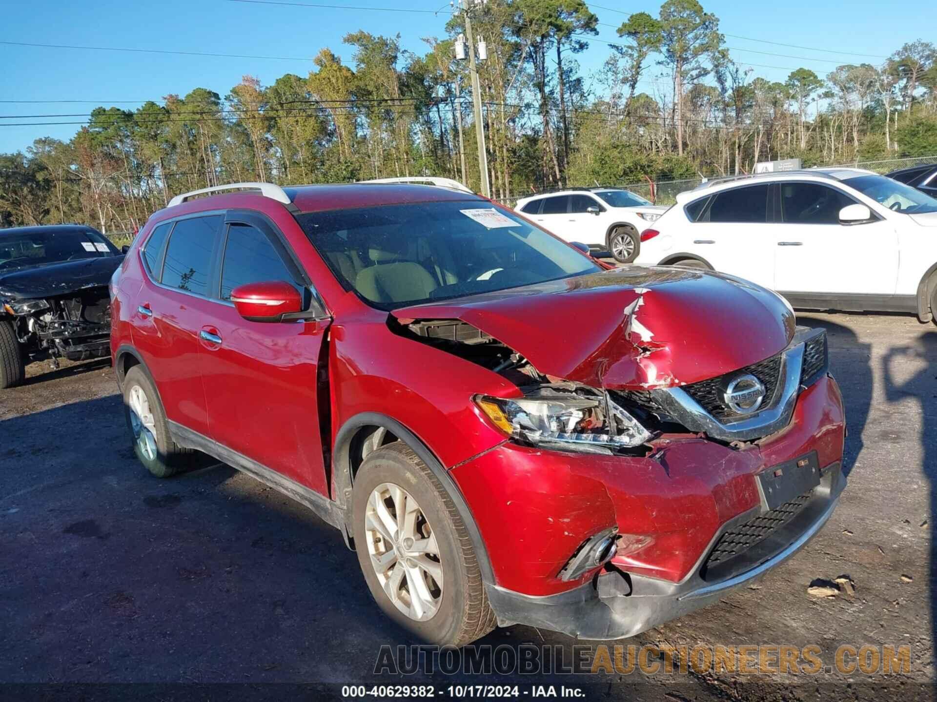 5N1AT2ML9FC818552 NISSAN ROGUE 2015