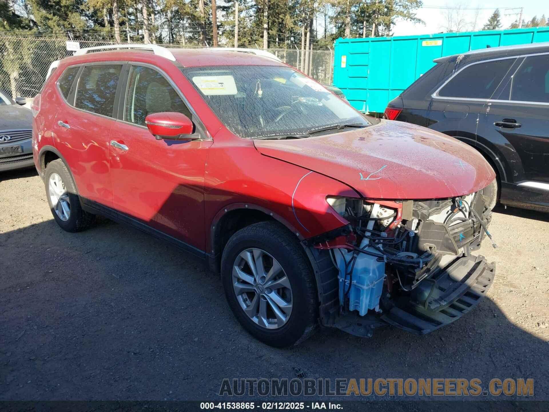 5N1AT2MM7GC796805 NISSAN ROGUE 2016