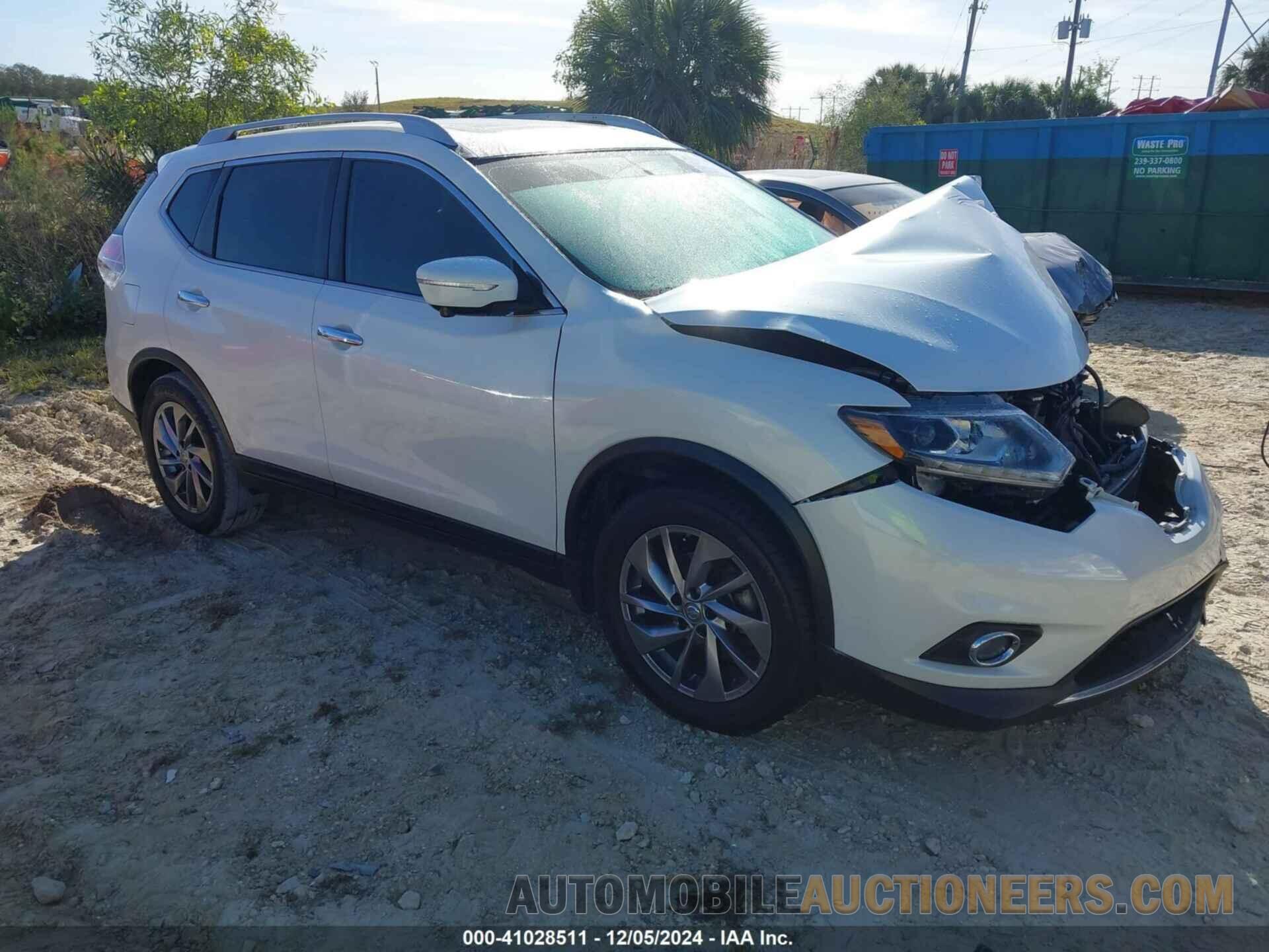 5N1AT2MT0FC882298 NISSAN ROGUE 2015