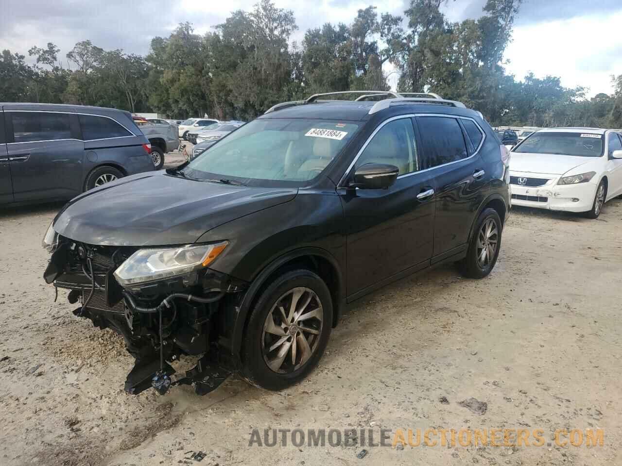 5N1AT2MT1EC834629 NISSAN ROGUE 2014