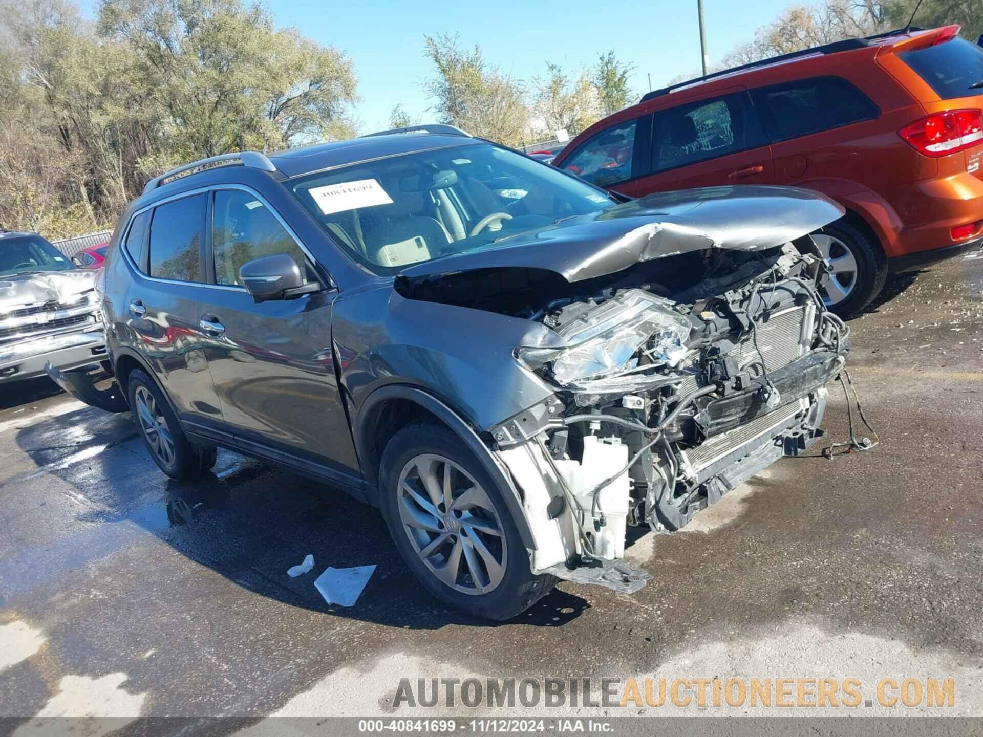 5N1AT2MT1EC863337 NISSAN ROGUE 2014