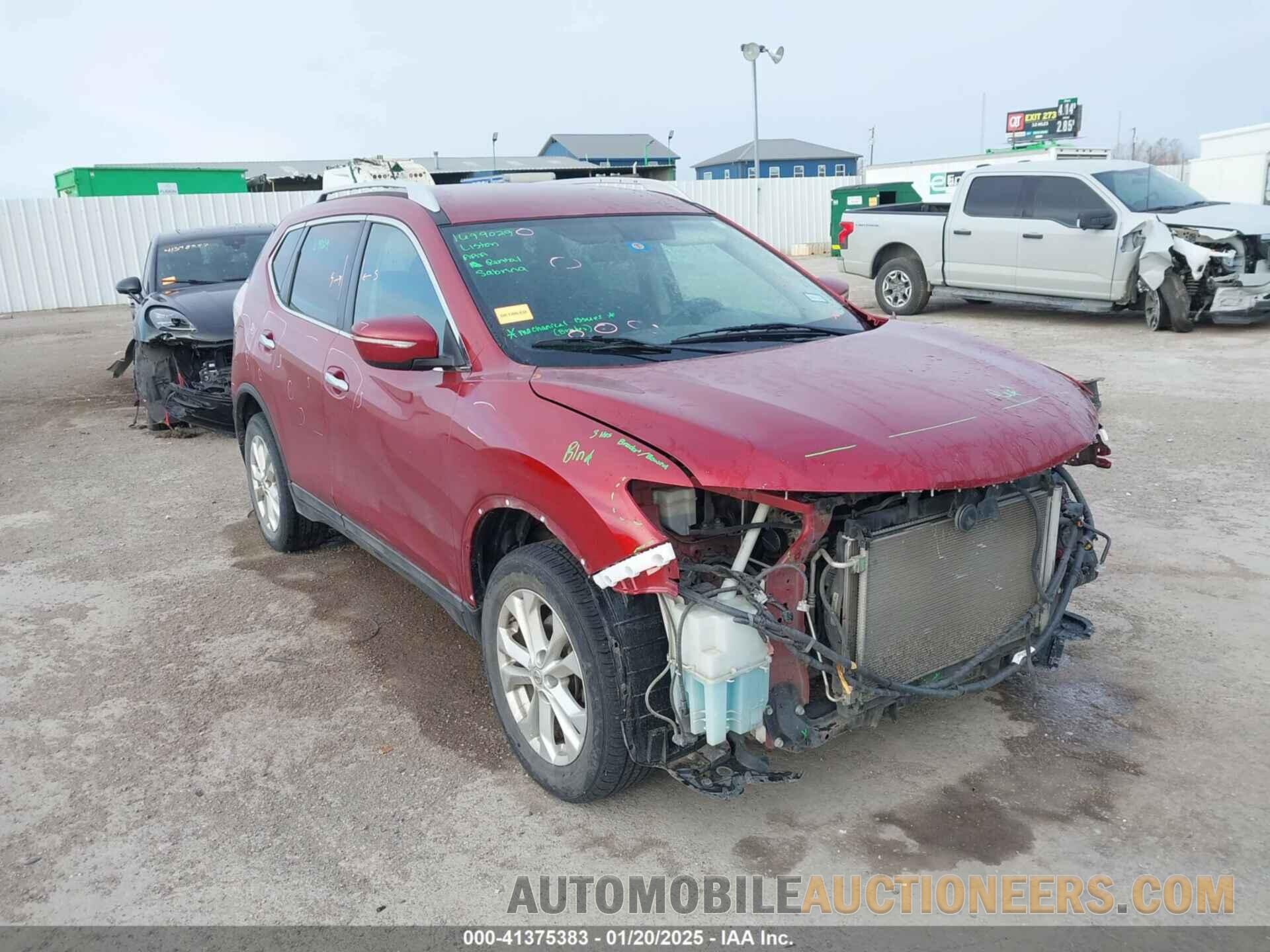 5N1AT2MT1FC805844 NISSAN ROGUE 2015