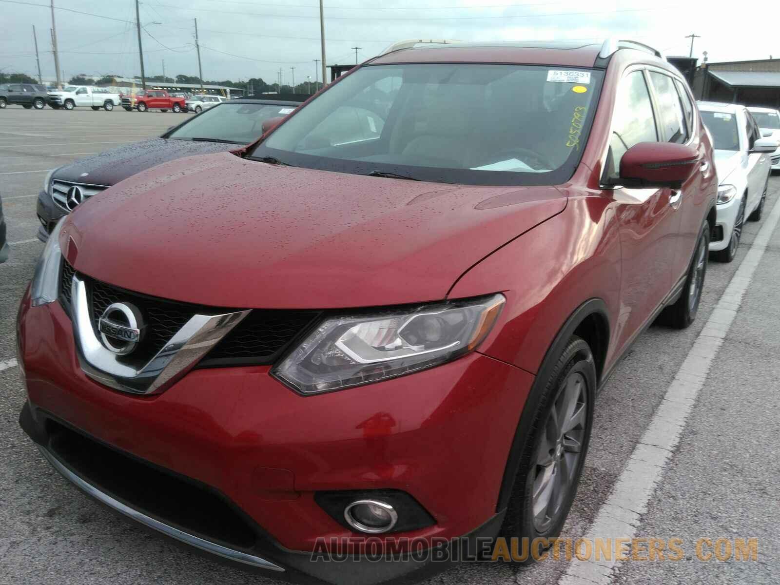 5N1AT2MT1GC749552 Nissan Rogue 2016