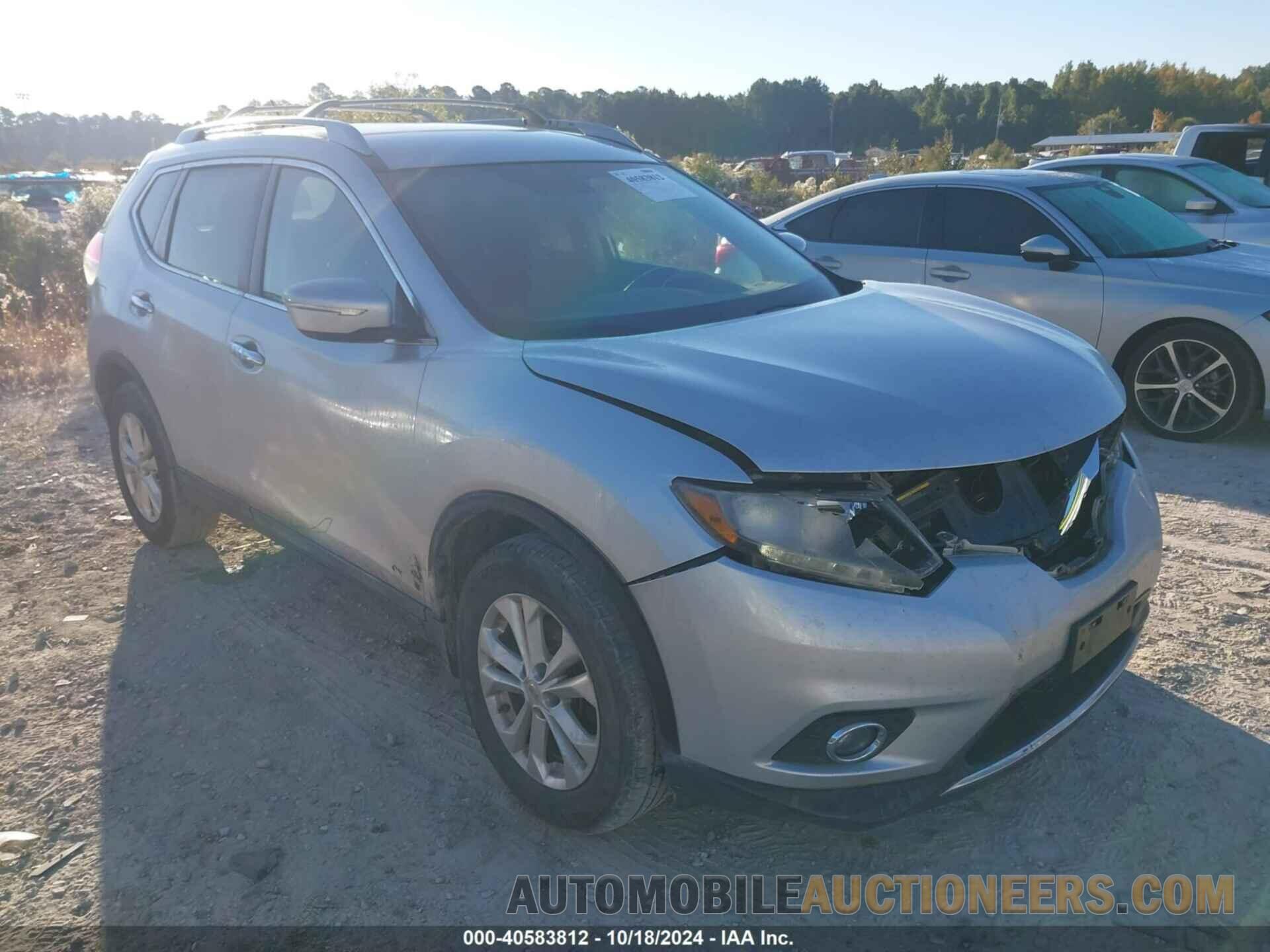 5N1AT2MT2EC844134 NISSAN ROGUE 2014