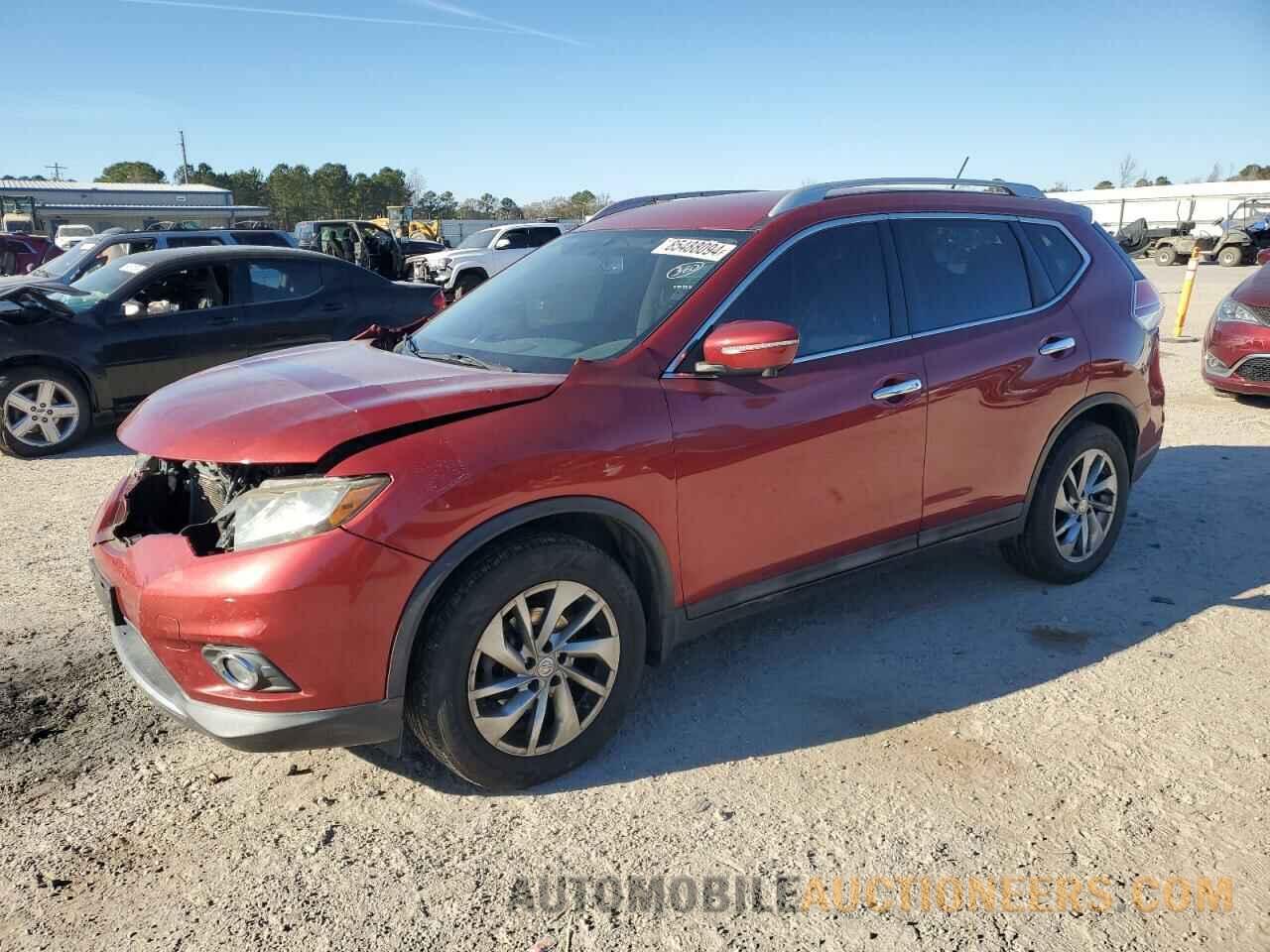 5N1AT2MT2EC859555 NISSAN ROGUE 2014