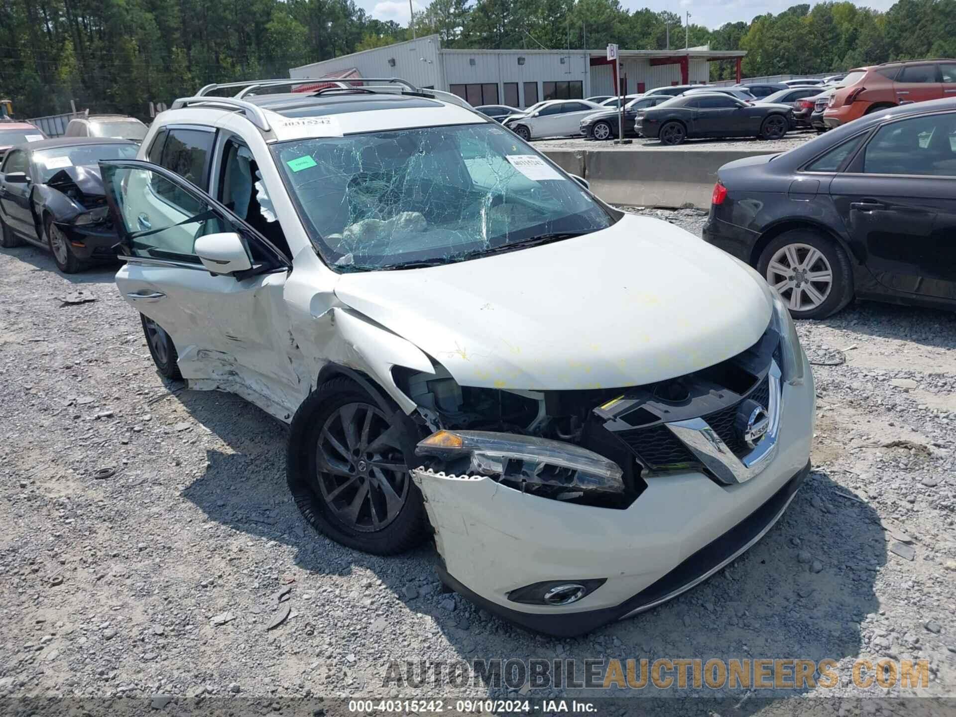 5N1AT2MT2GC924861 NISSAN ROGUE 2016