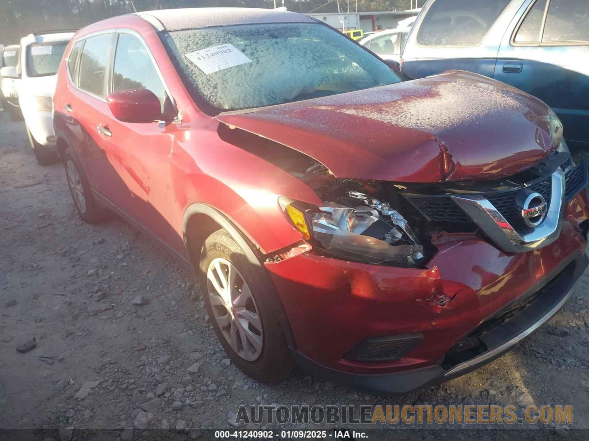 5N1AT2MT3GC738617 NISSAN ROGUE 2016