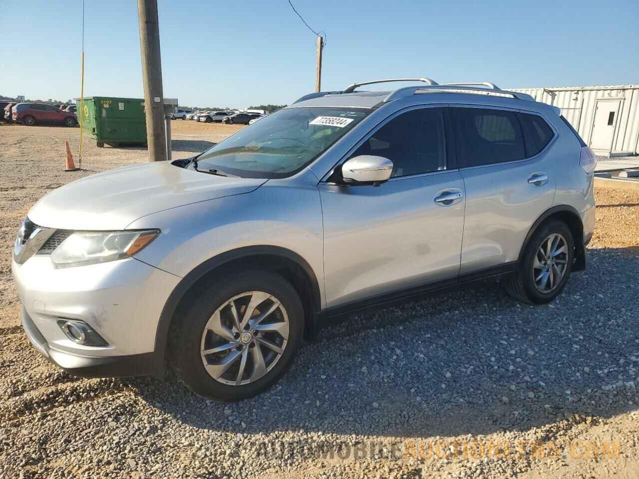 5N1AT2MT4EC804671 NISSAN ROGUE 2014